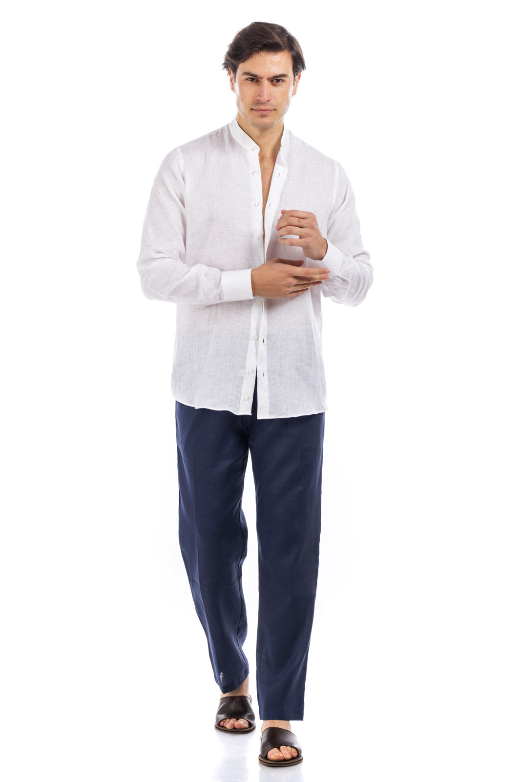 Plain Linen Pants