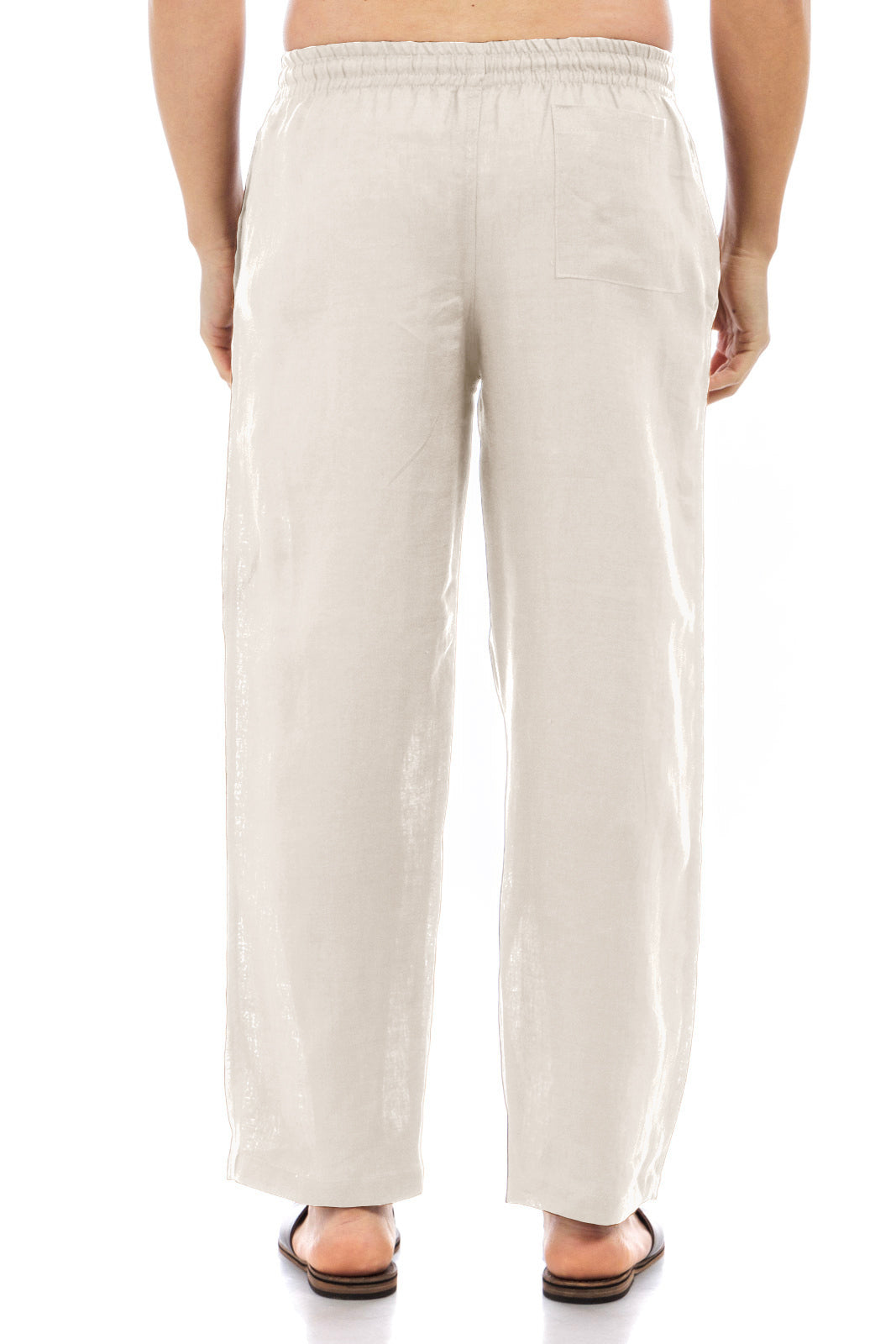 Linen Drawstring Pants