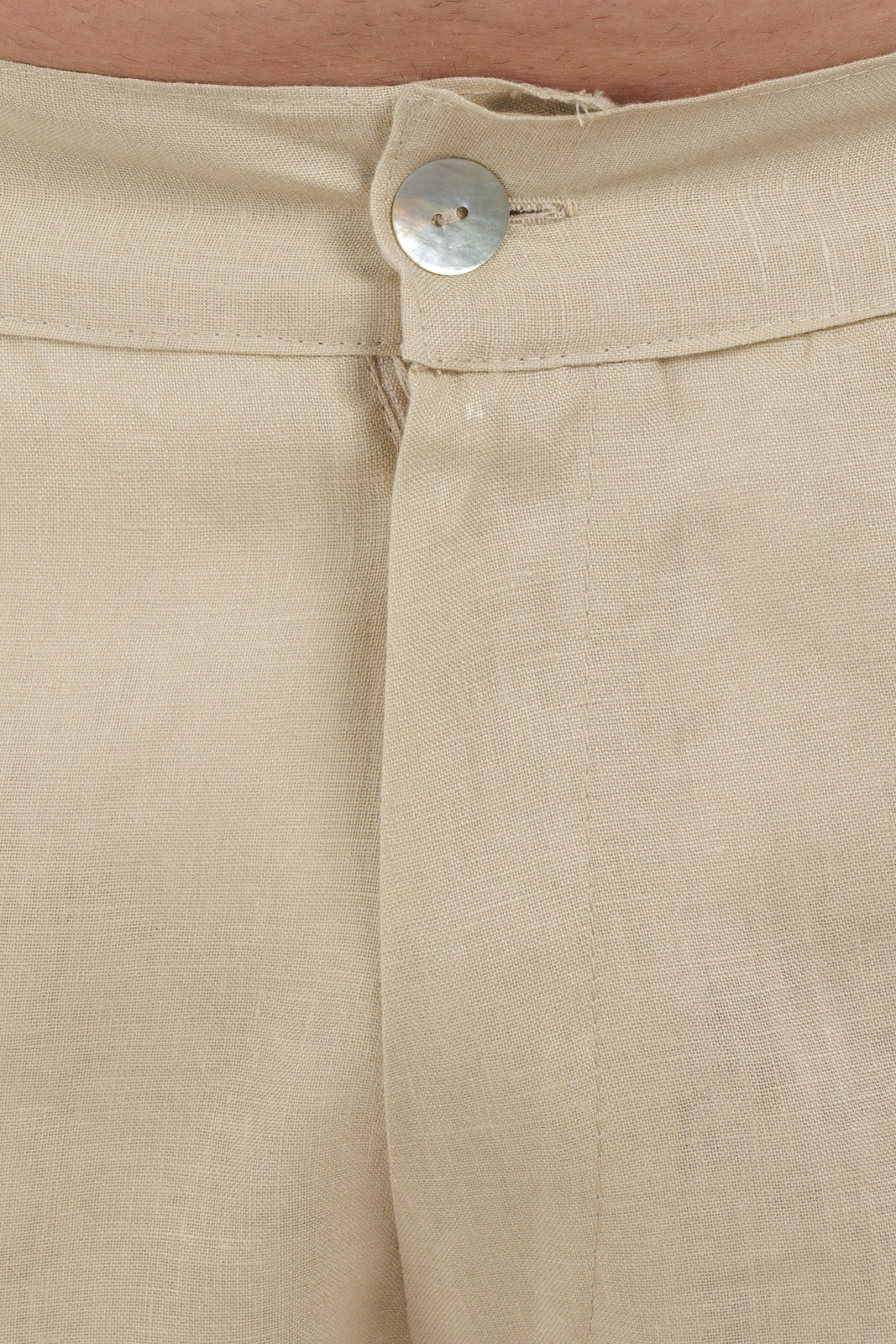 Plain Linen Pants