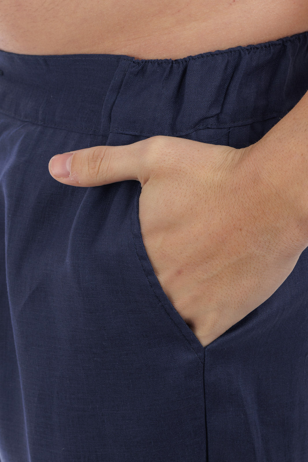 Plain Linen Pants