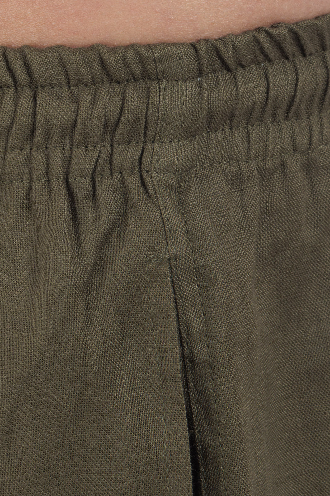 Linen Drawstring Shorts