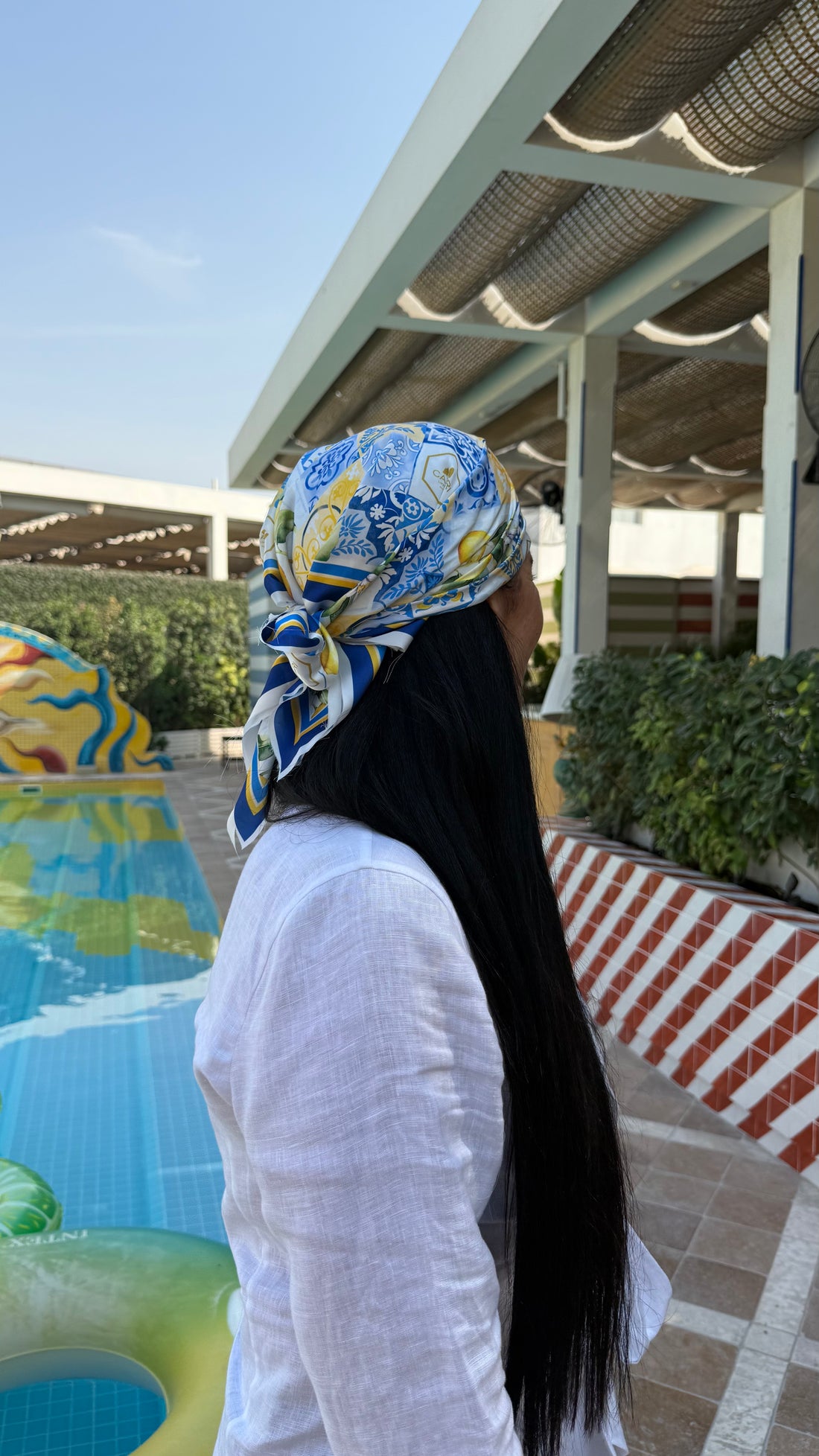 Amalfi - Pure Silk Scarf