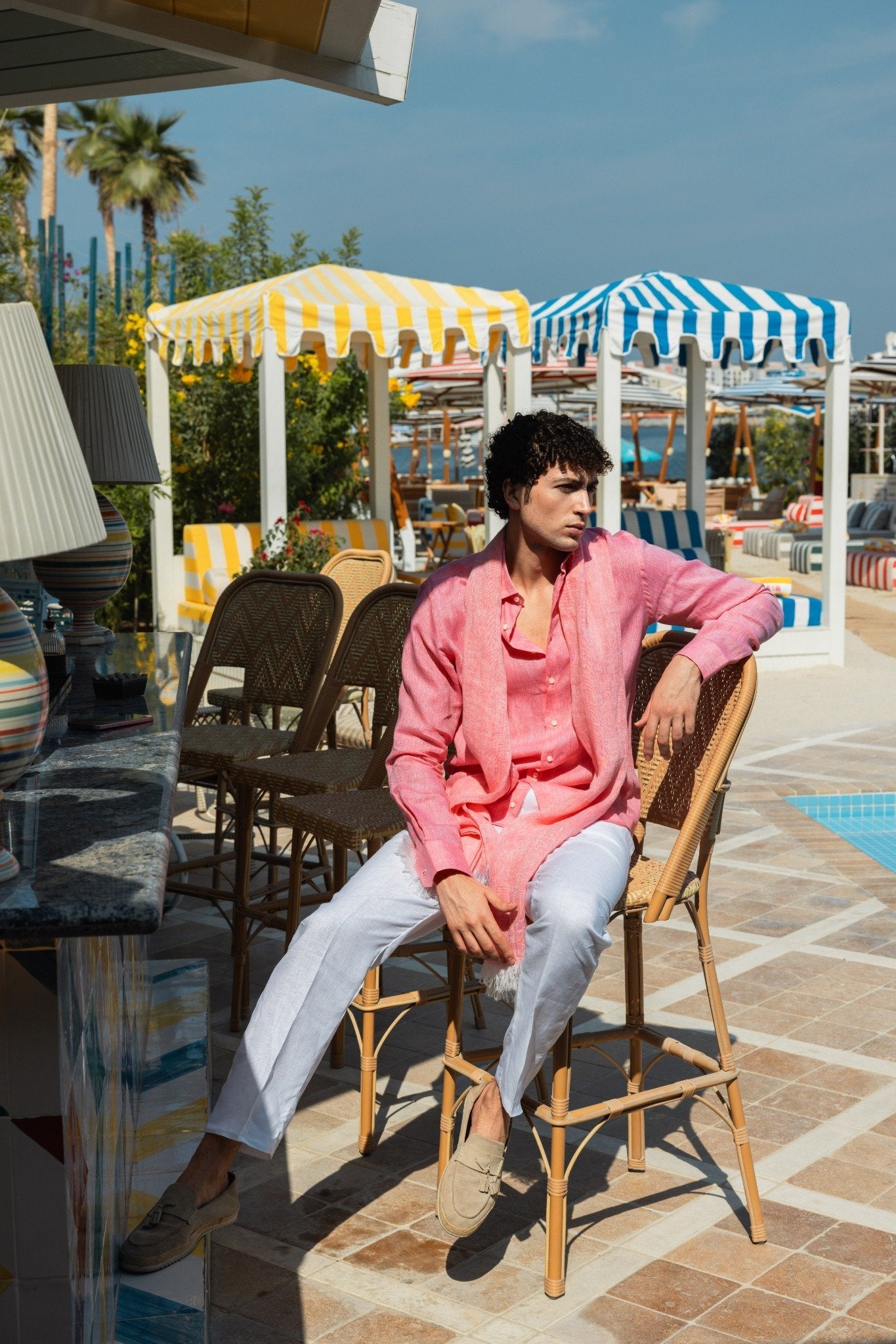 Capri Linen Pants - by CAPRI LIFESTYLE