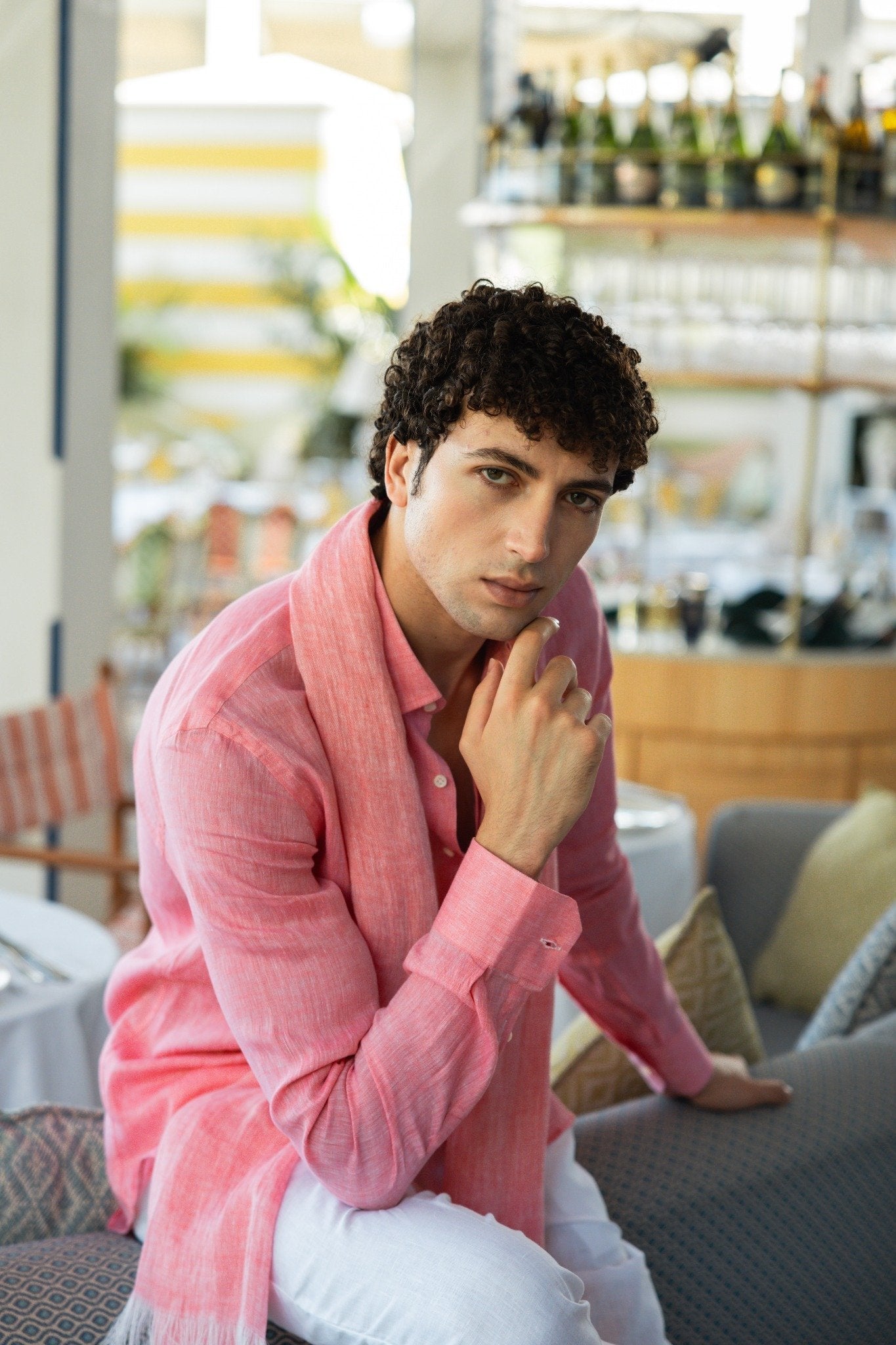 Capri Linen Scarf - by CAPRI LIFESTYLE