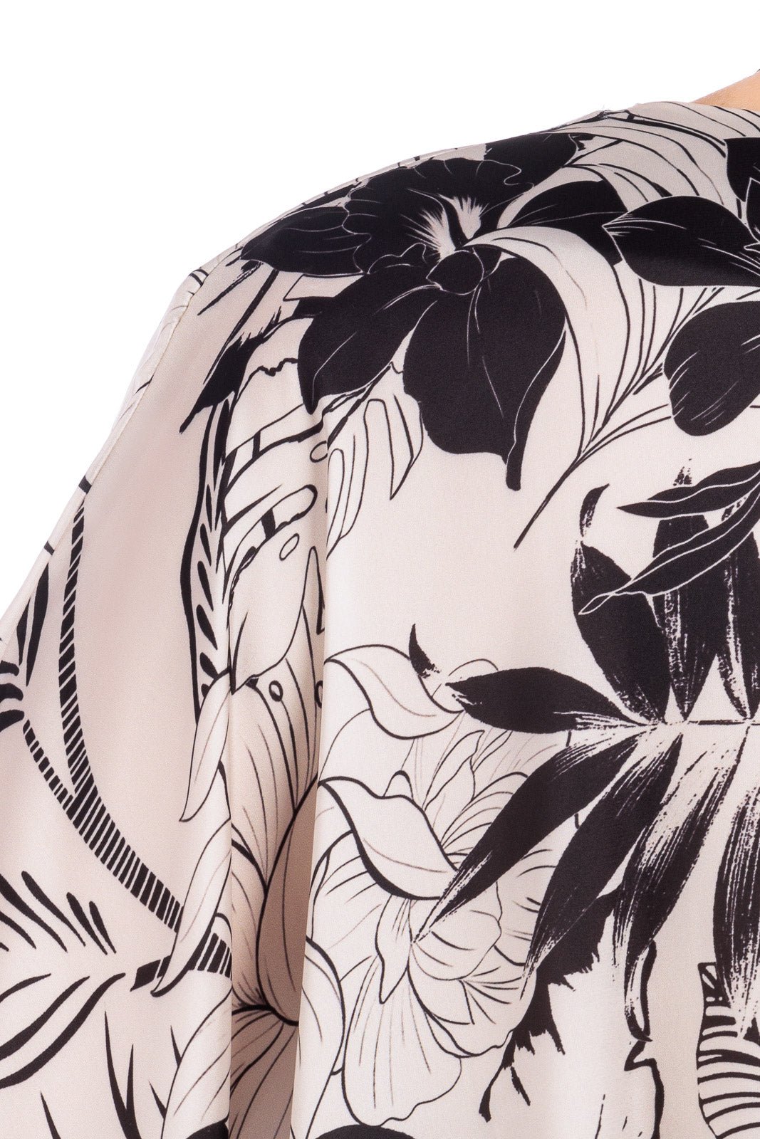 CASSIA Long Silk Kaftan by CAPRI LIFESTYLE