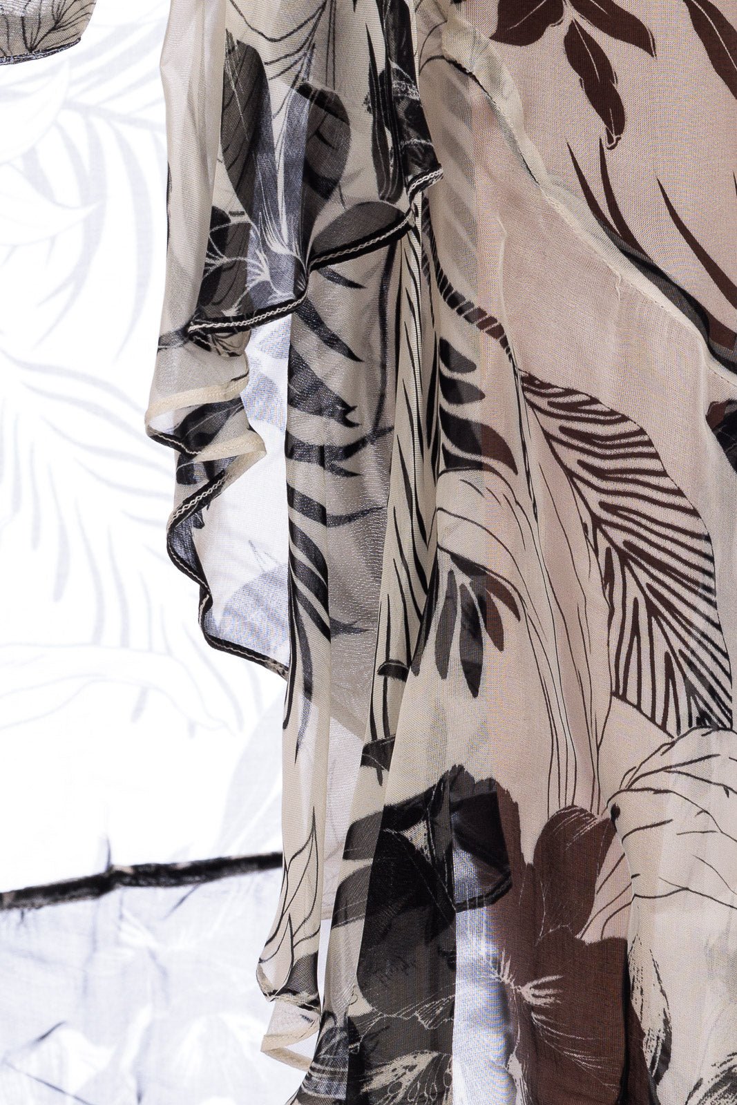 Chiffon Wrap Coverup Dress