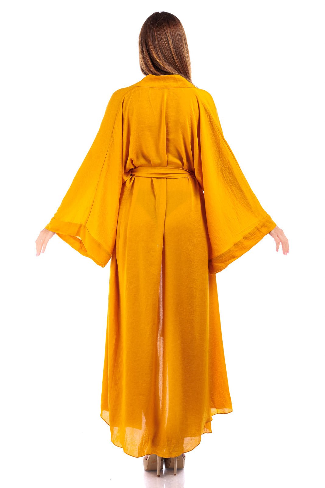 Crepe Long Robe