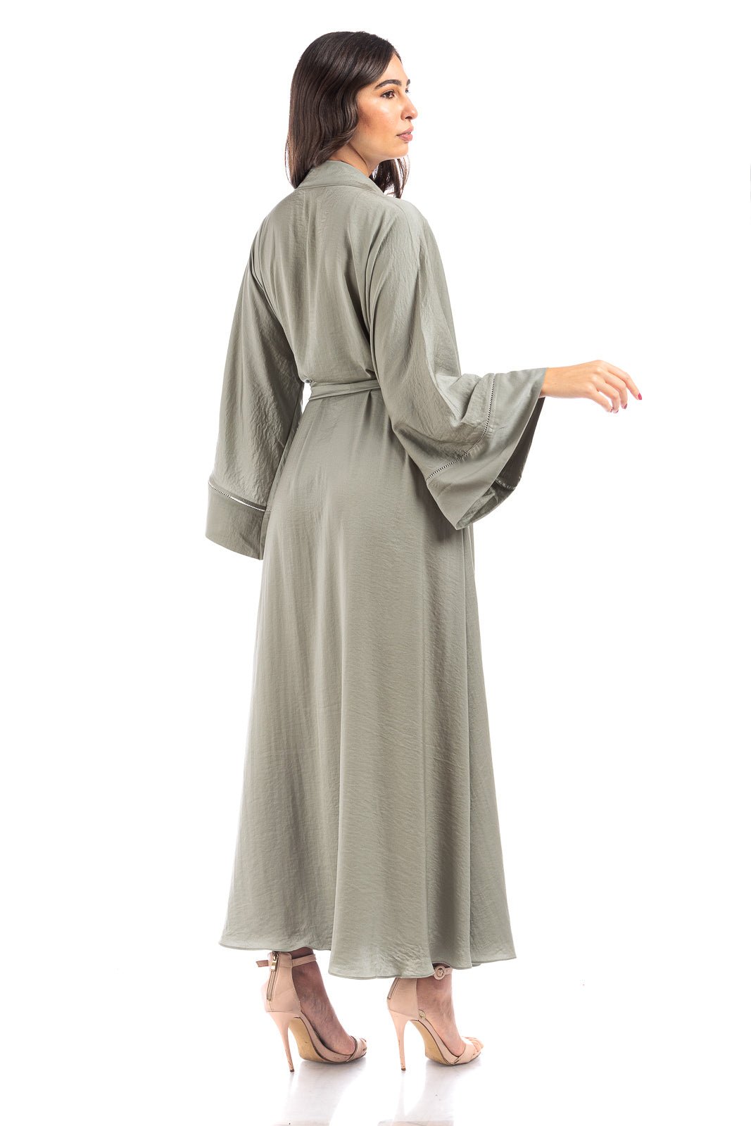 Crepe Long Robe
