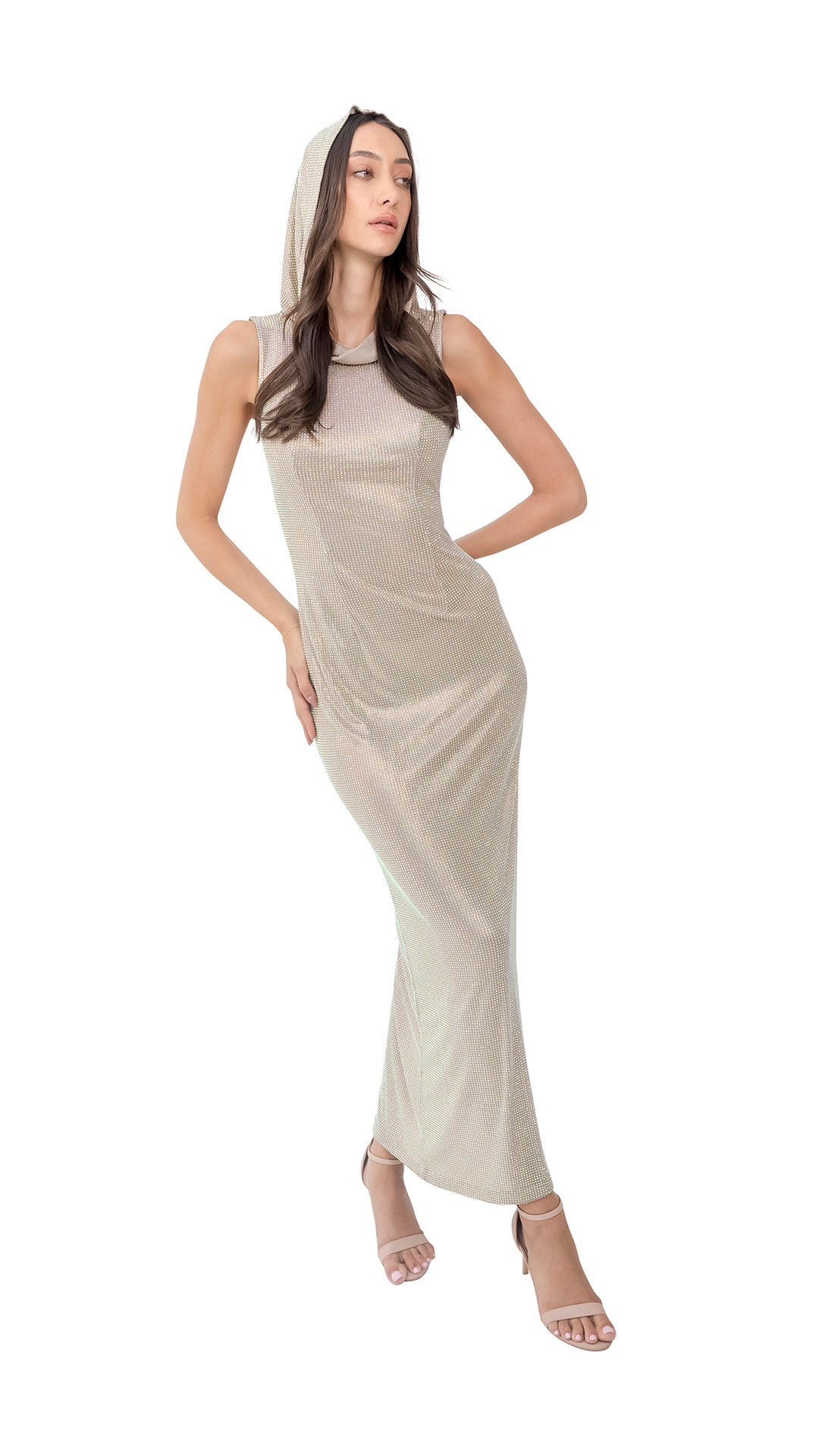 Cristal Hoodie Dress - Dresses - by CAPRI LIFESTYLE