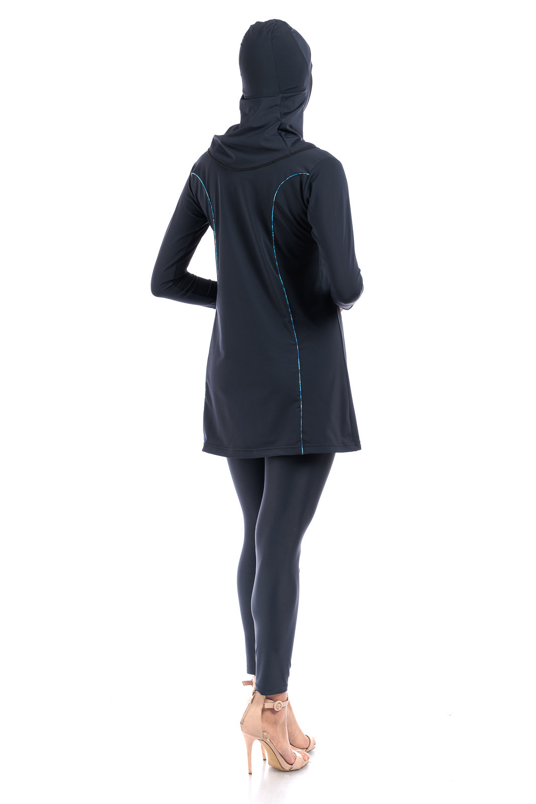 LBK 34 Woman Burkini with Leggings & Head Cover