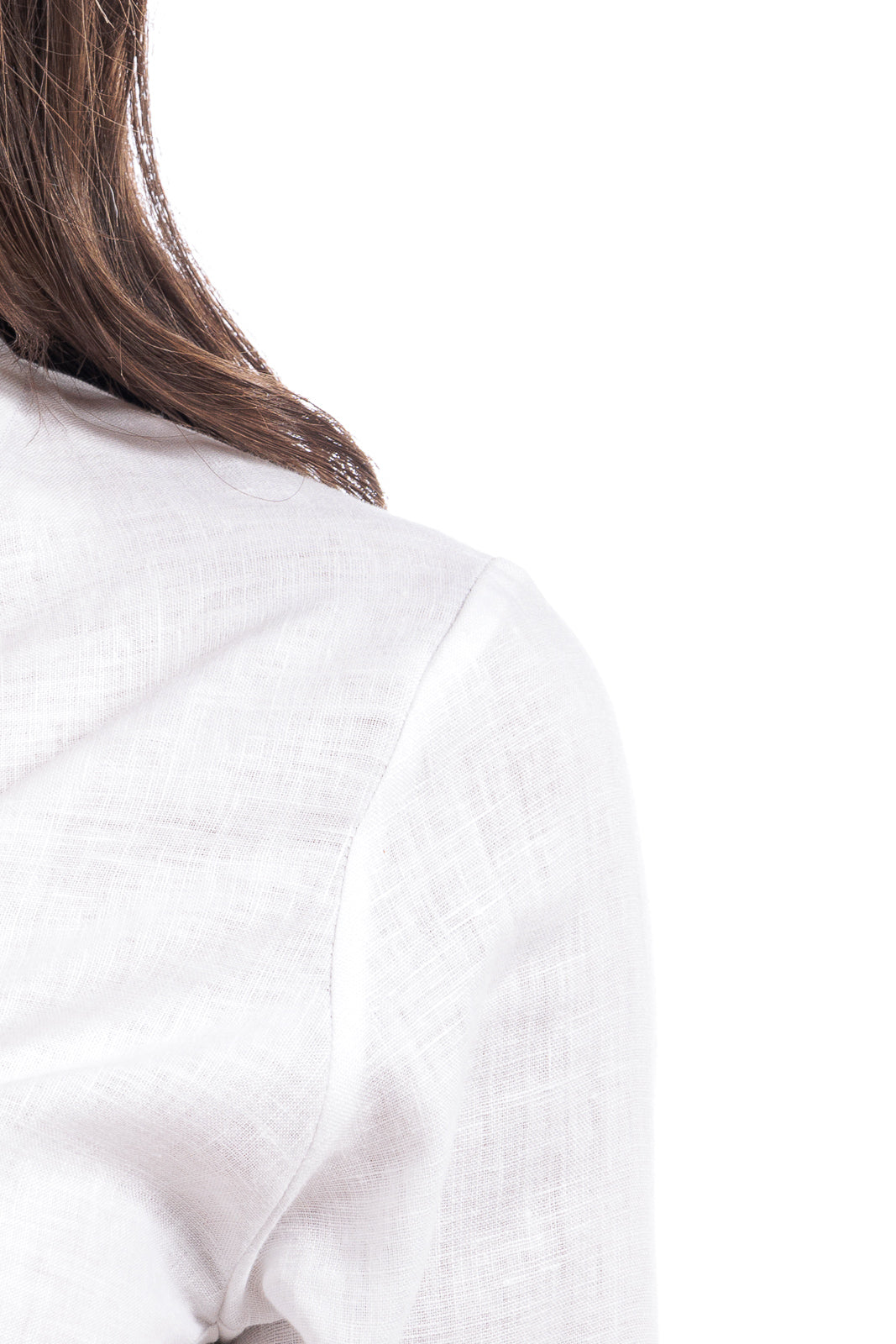 Plain Linen Flowy Blouse