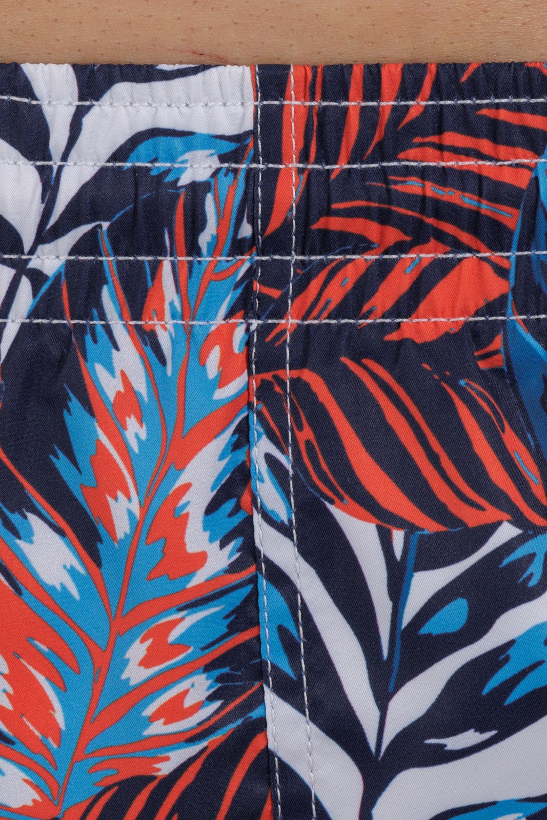 Leaf Printed Swim Shorts