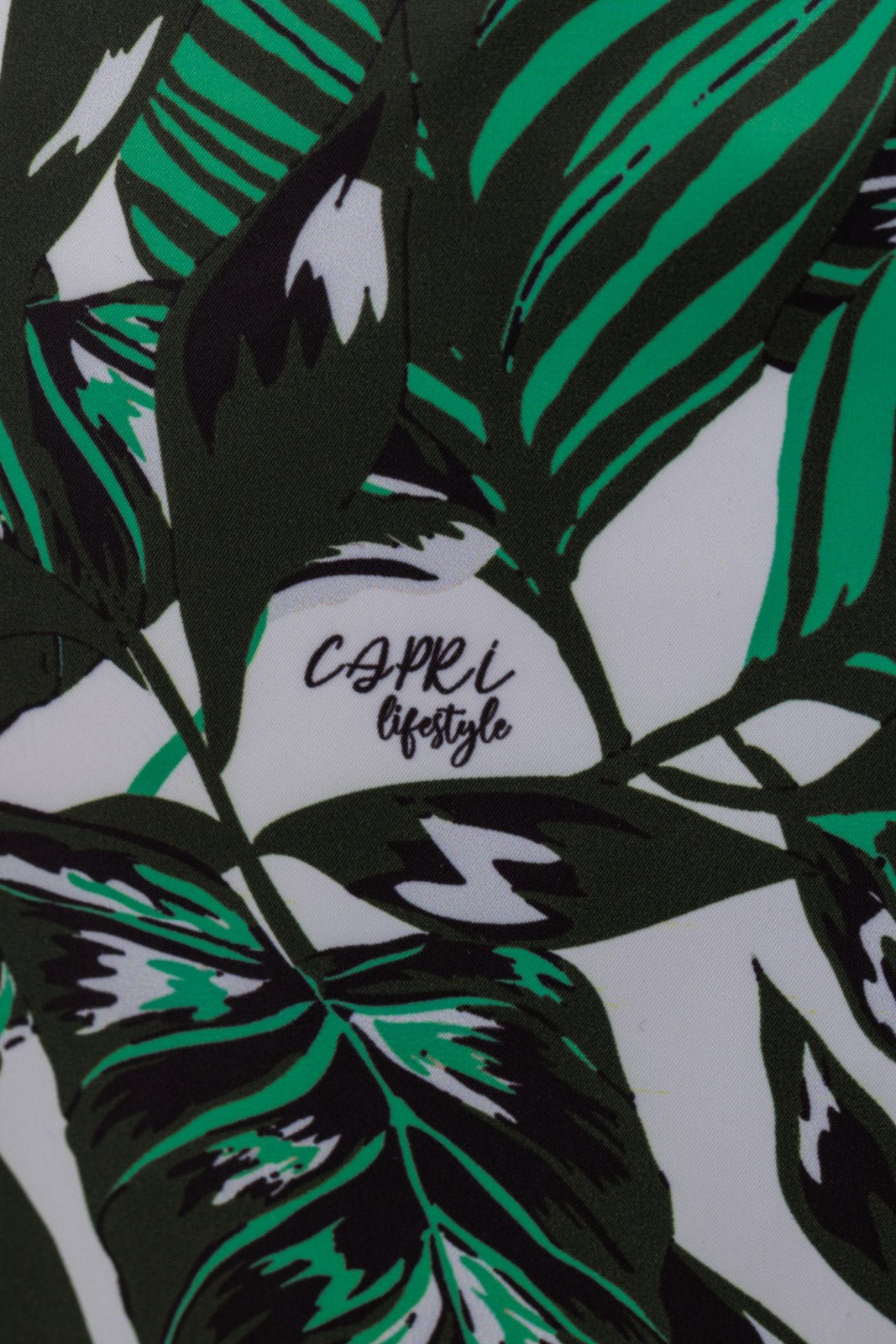 Leaf Printed Swim Shorts