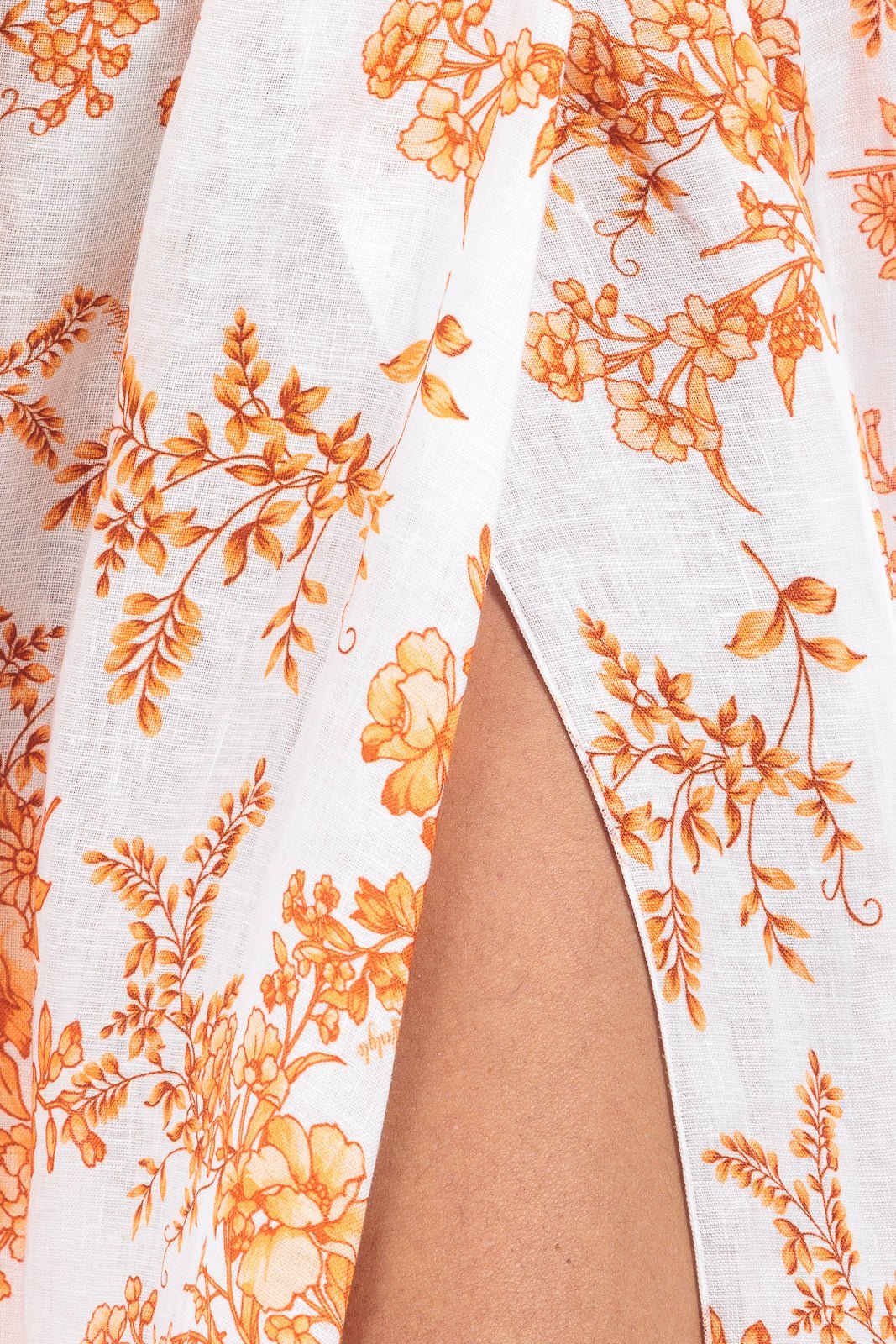 Linen Long Skirt - Women&