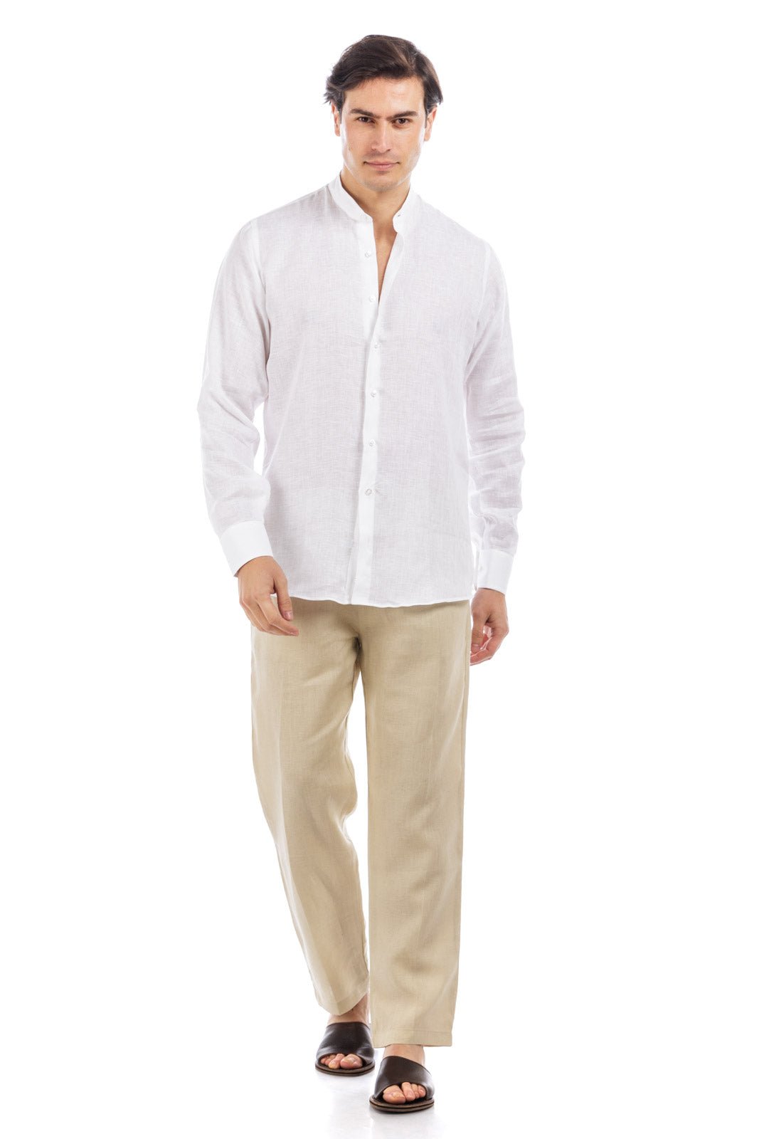 Plain Linen Pants by CAPRI LIFESTYLE