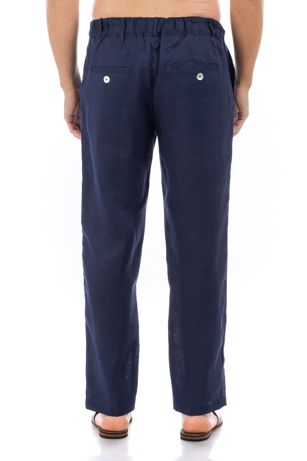 Plain Linen Pants by CAPRI LIFESTYLE