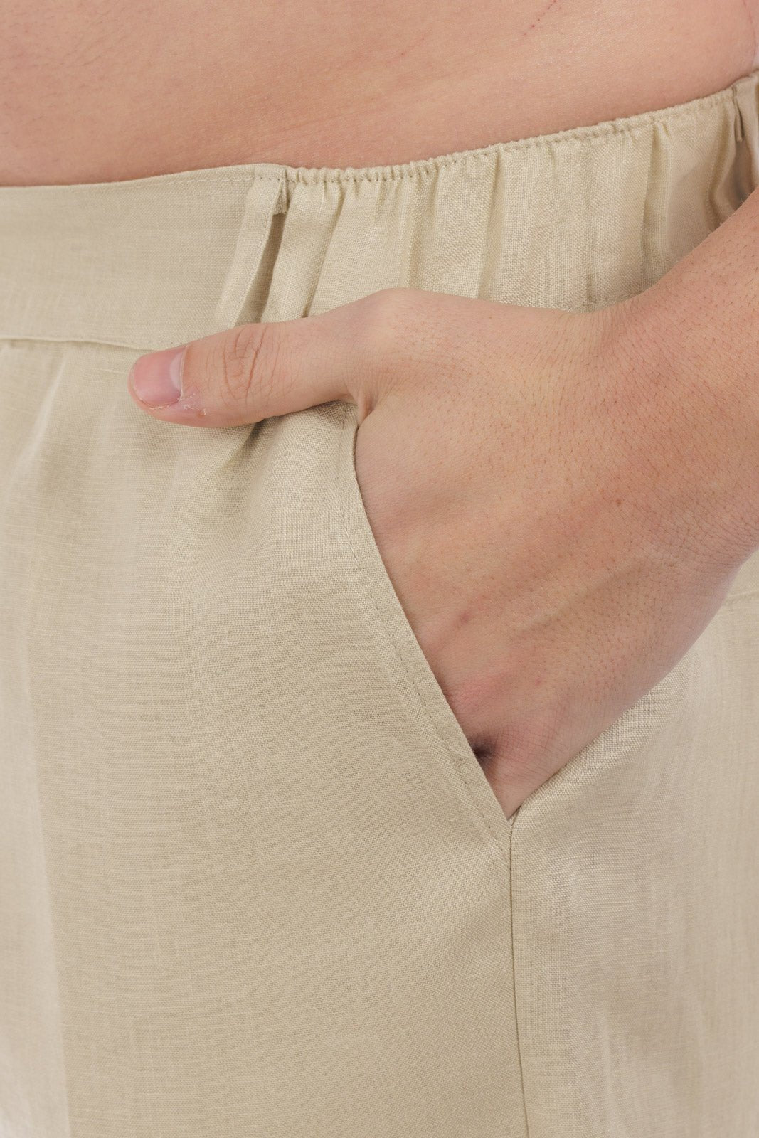 Plain Linen Pants by CAPRI LIFESTYLE
