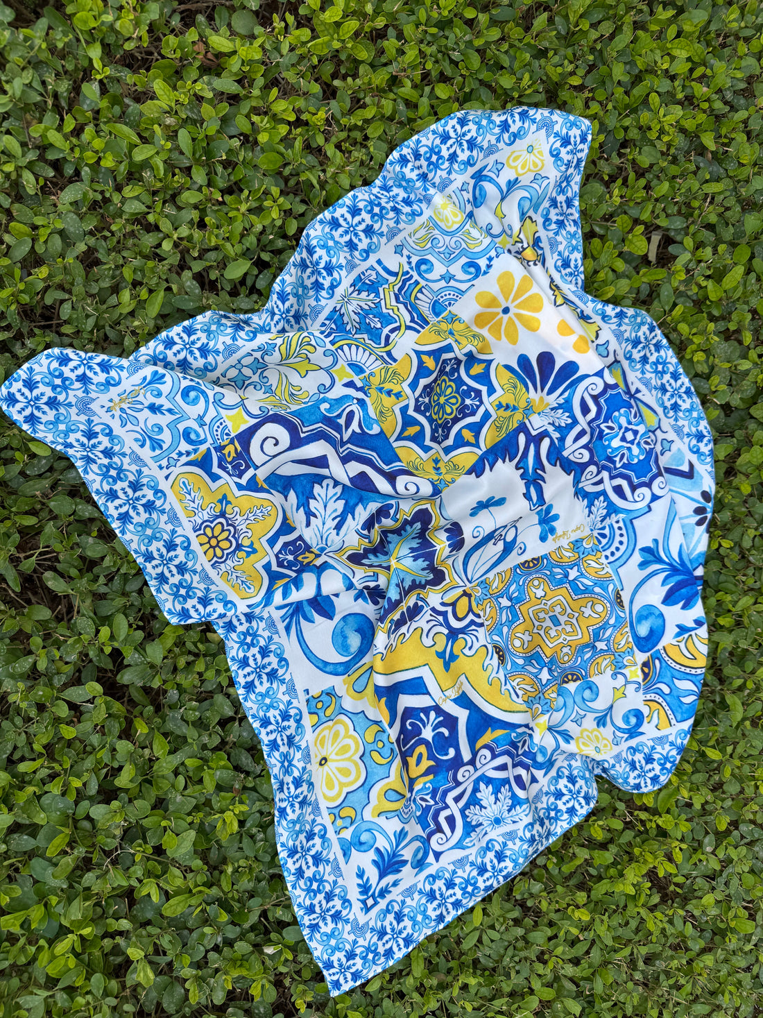 Positano - Pure Silk Scarf - WOMEN - by CAPRI LIFESTYLE