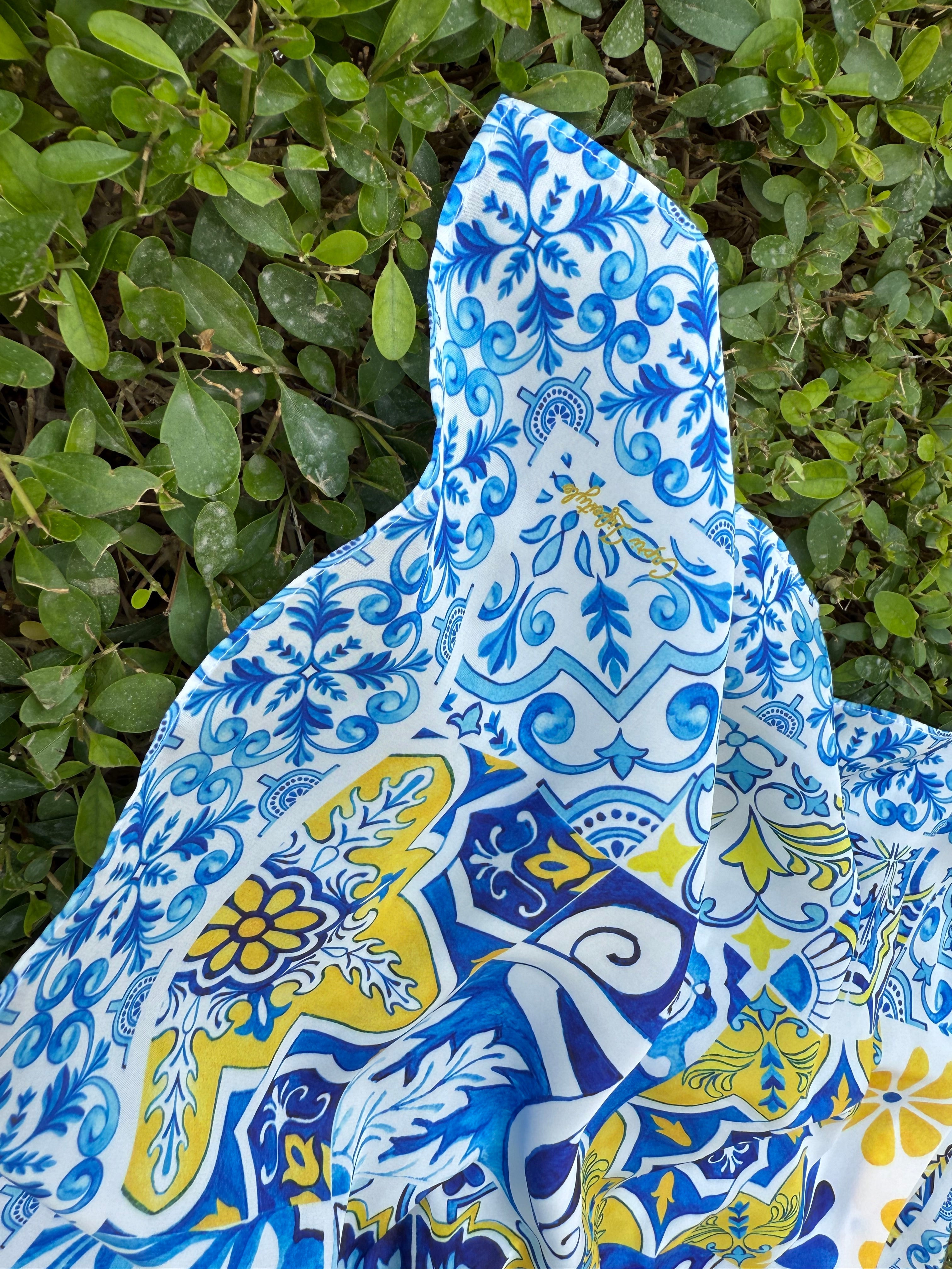 Positano - Pure Silk Scarf - WOMEN - by CAPRI LIFESTYLE