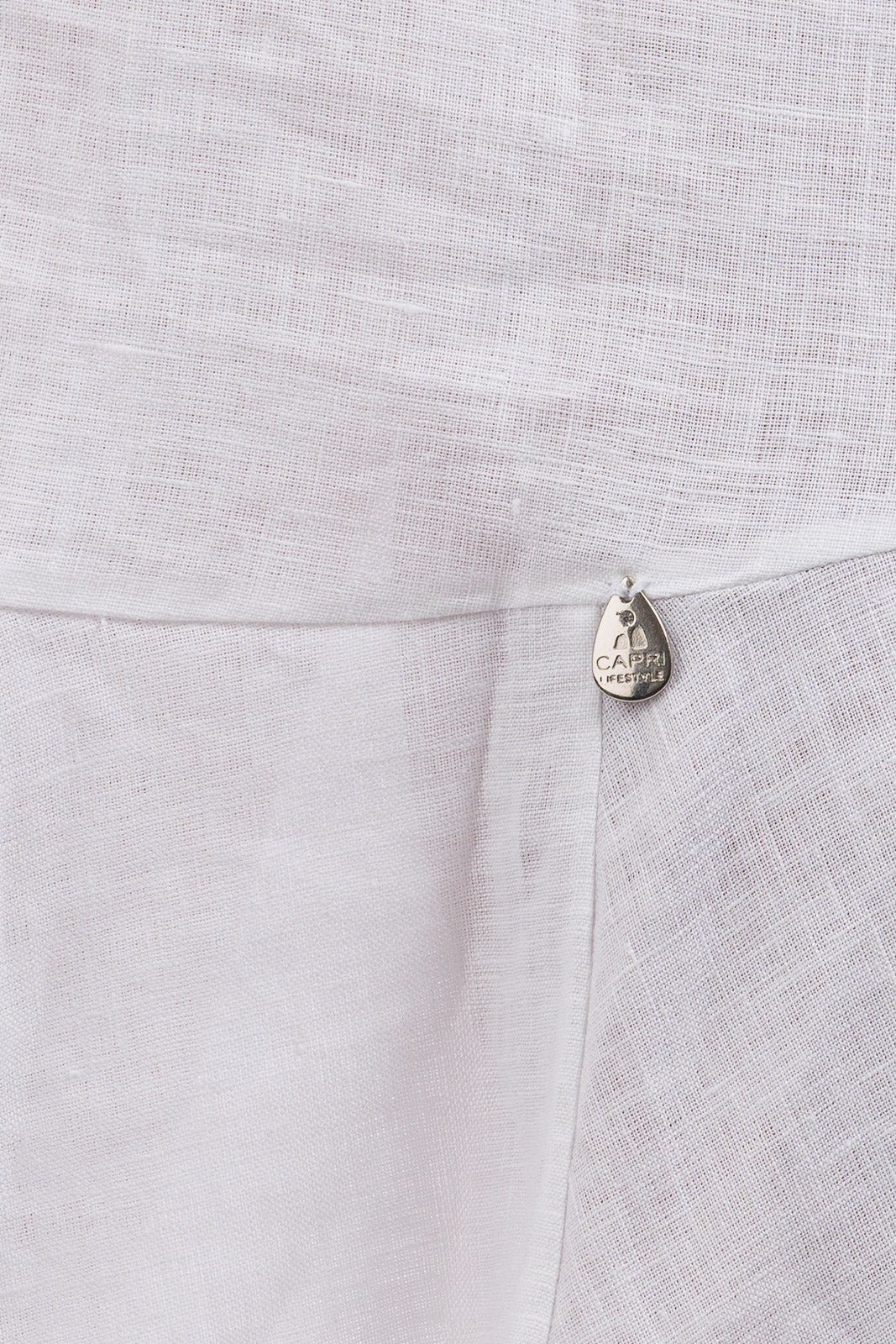 Pure Linen Raffeld Skirt - Finished Details - Skirts - by CAPRI LIFESTYLE