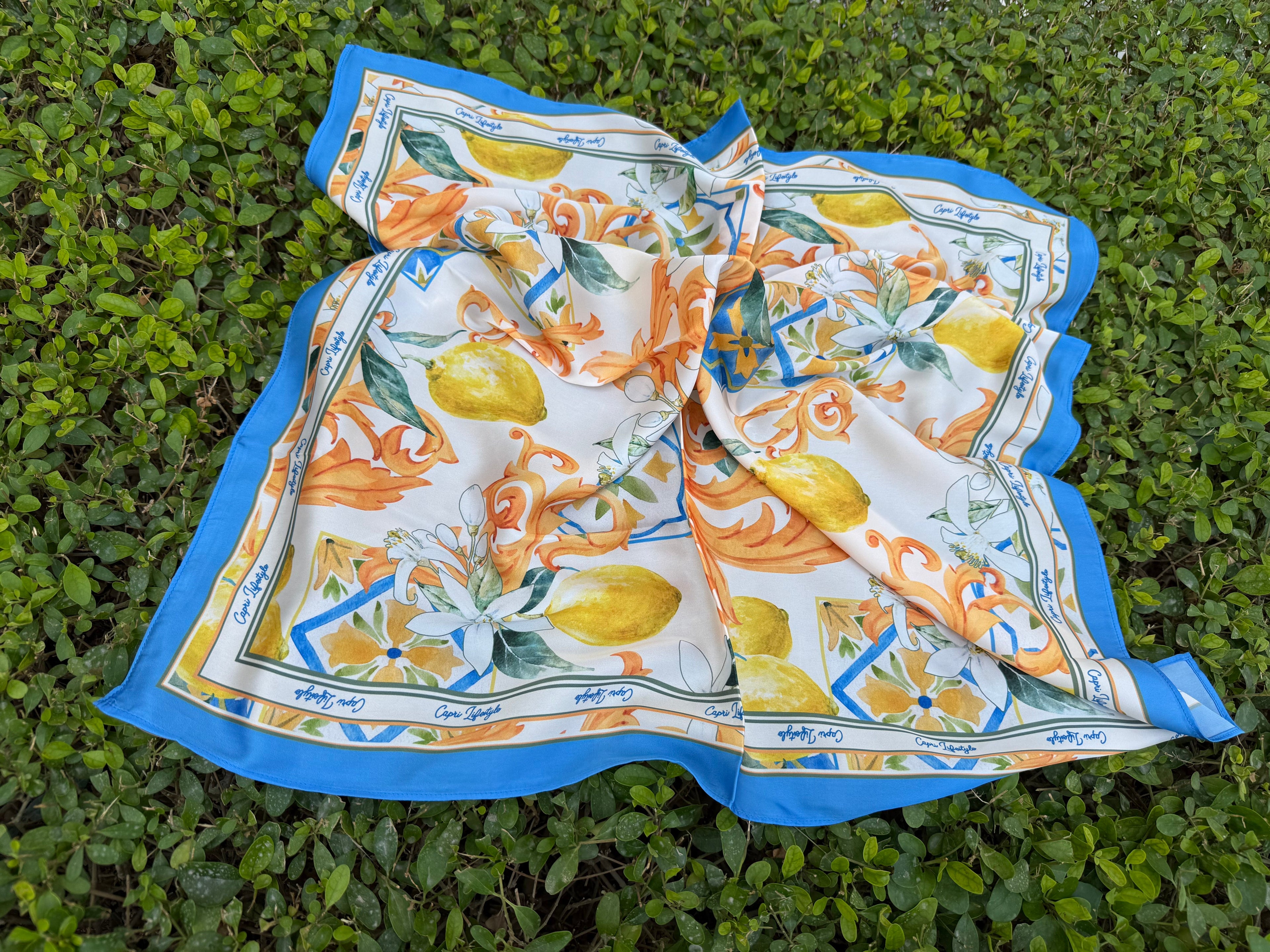 Sorrento - Pure Silk Scarf - WOMEN - by CAPRI LIFESTYLE