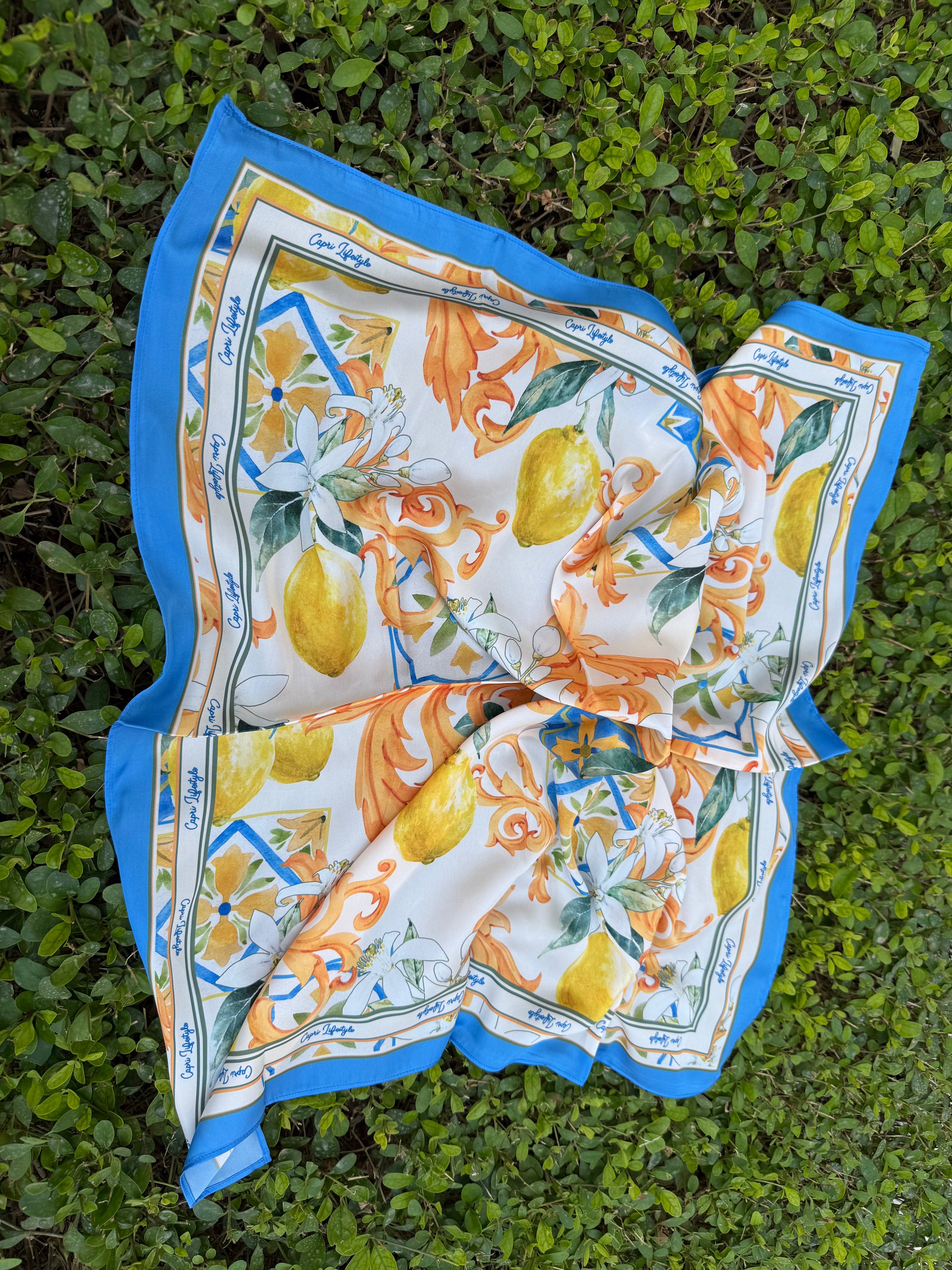 Sorrento - Pure Silk Scarf - WOMEN - by CAPRI LIFESTYLE