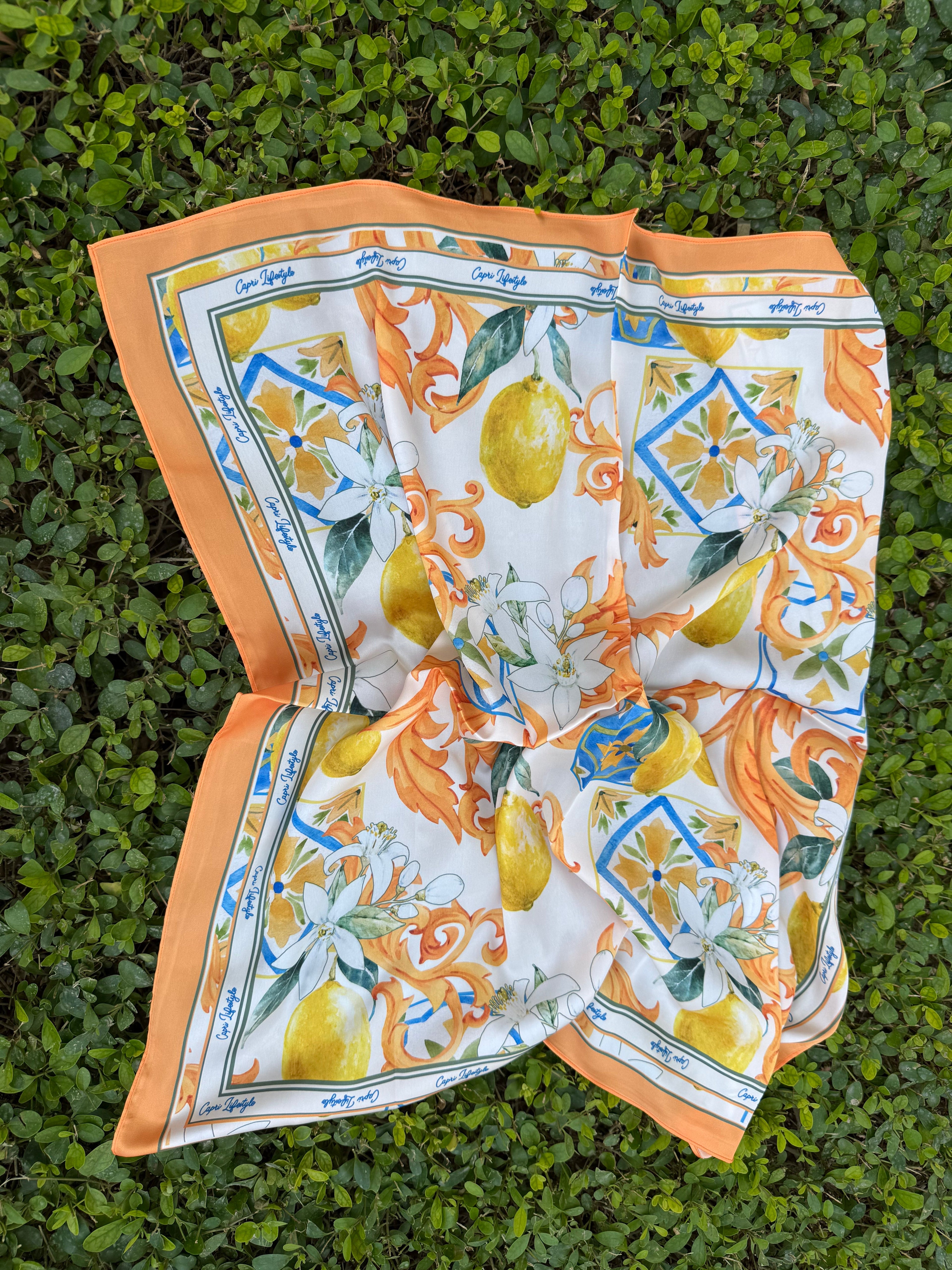 Sorrento - Pure Silk Scarf - WOMEN - by CAPRI LIFESTYLE
