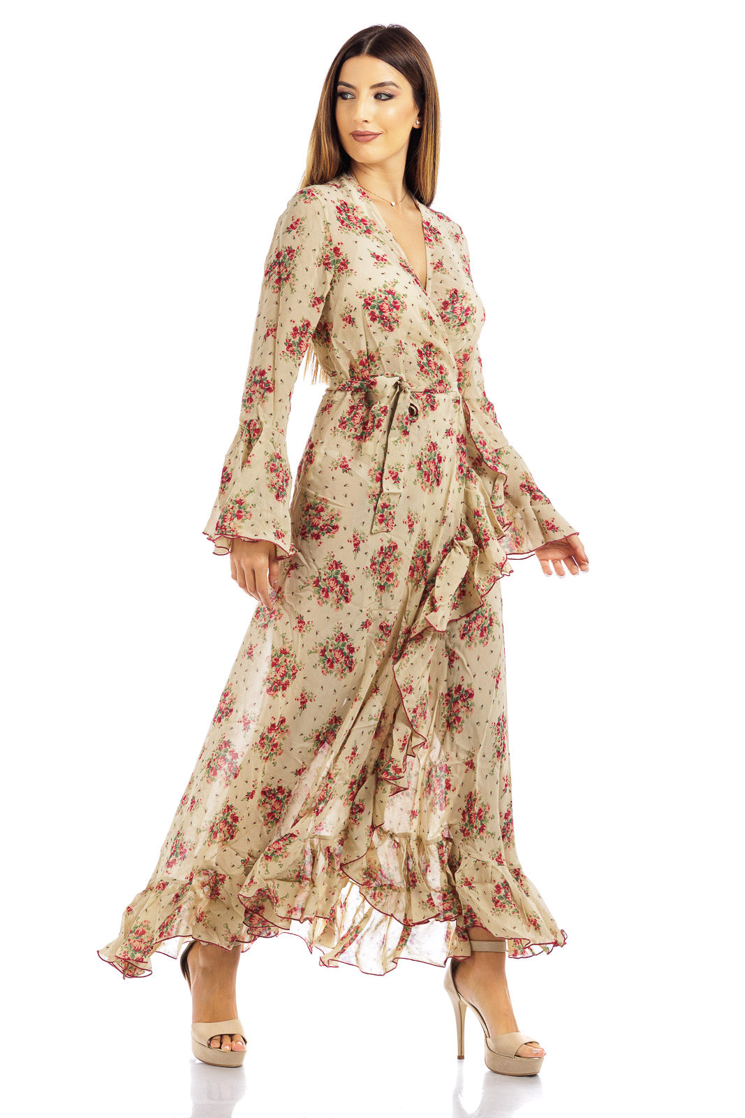 Wrap Coverup Dress