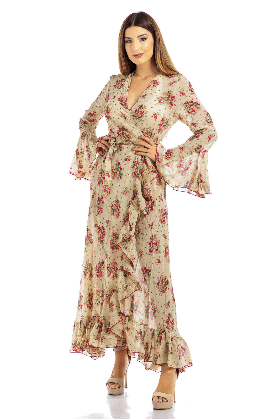 Wrap Coverup Dress
