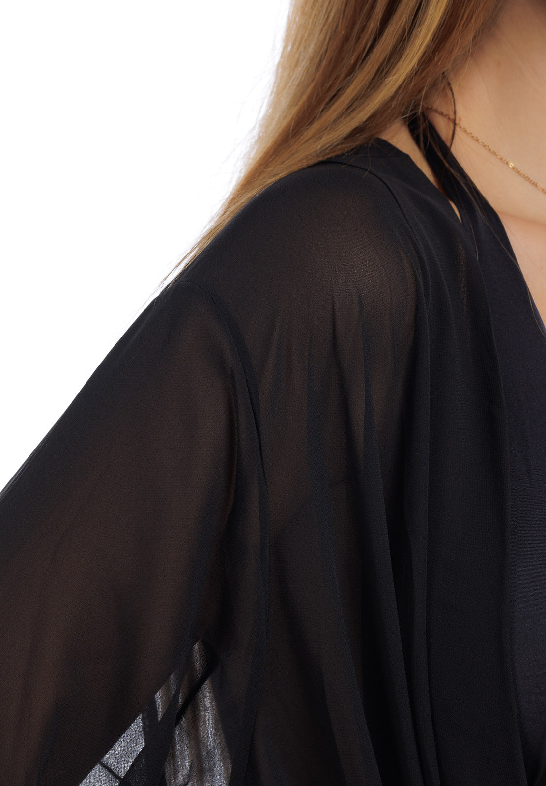 Plain Chiffon Robe Cover Up