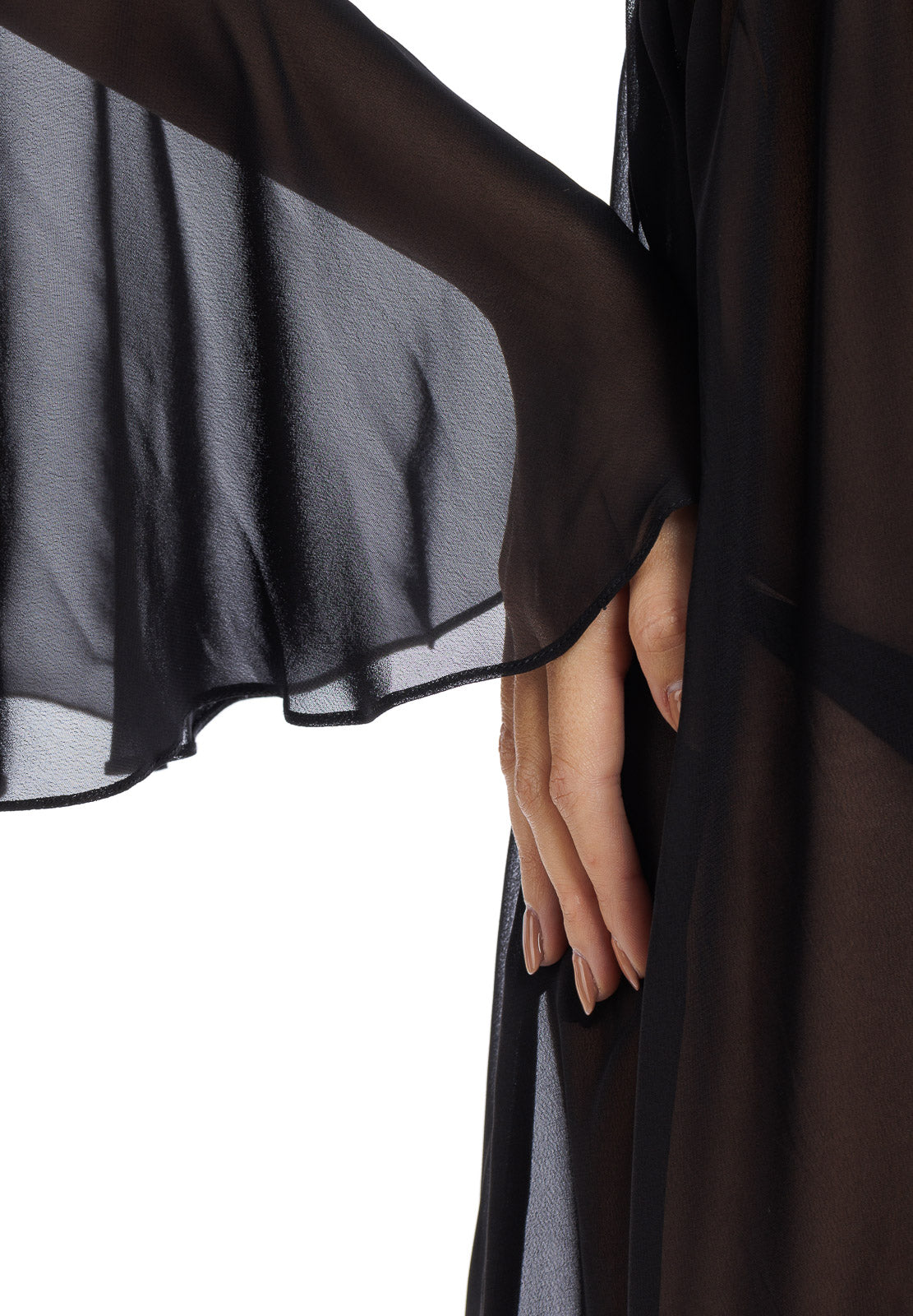 Plain Chiffon Robe Cover Up