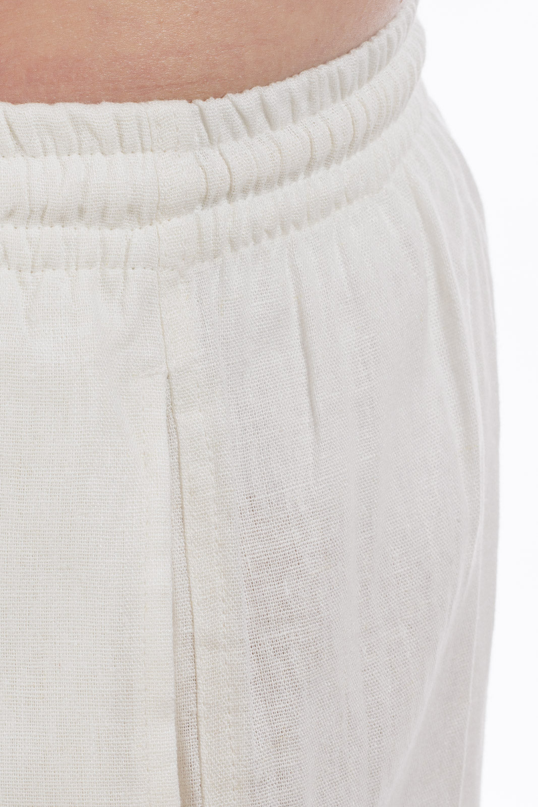Linen Drawstring Shorts
