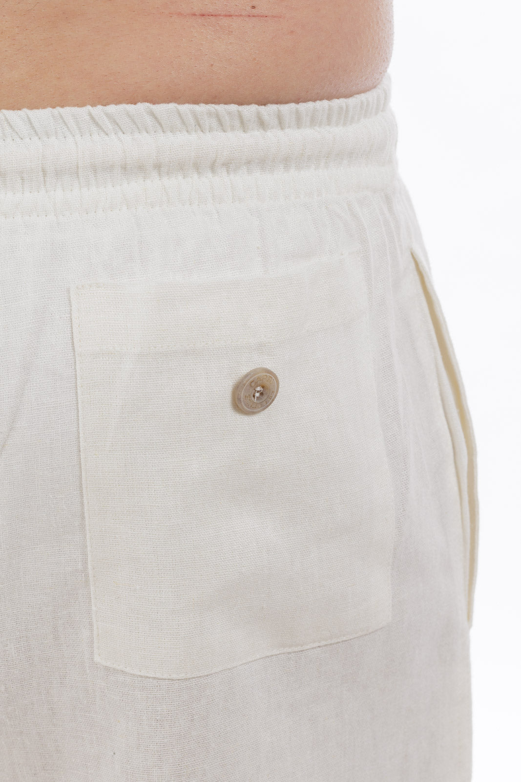 Linen Drawstring Shorts