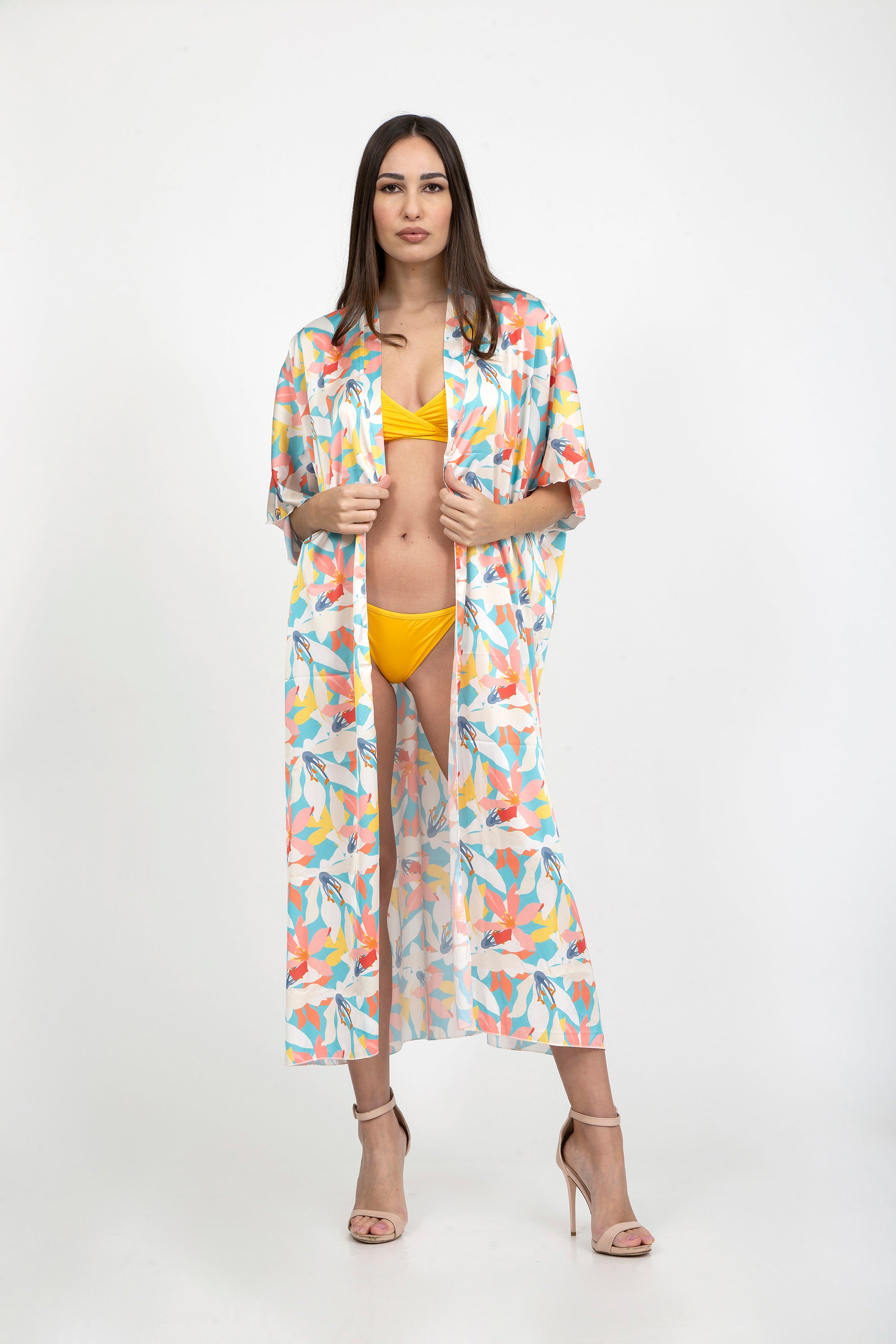 Satin Robe Cover-Up