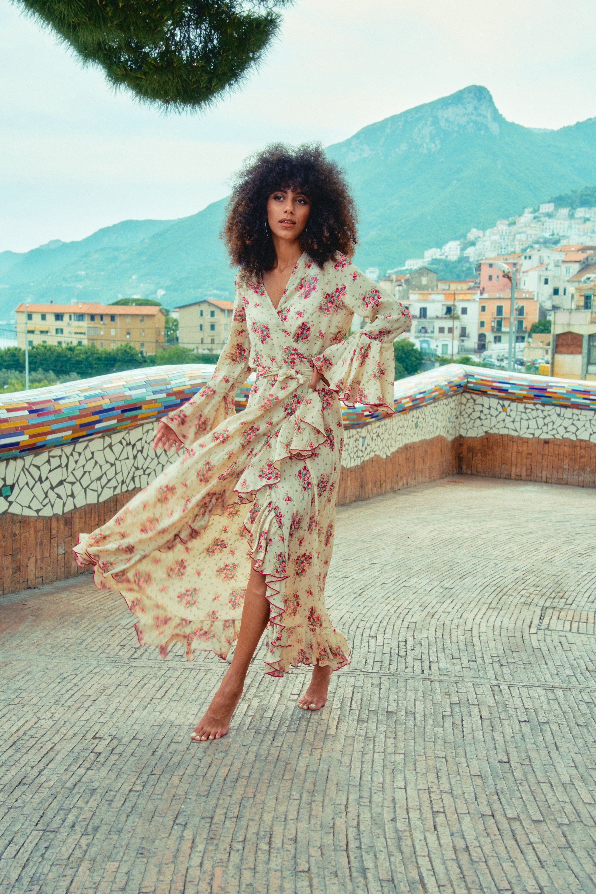 Wrap Coverup Dress