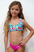 FRT003-Girls Two Piece Crop Top Bikini Swimwear - Fruit Mood - CAPRI LIFESTYLE READY MADE GARMENTS TRADING L.L.C