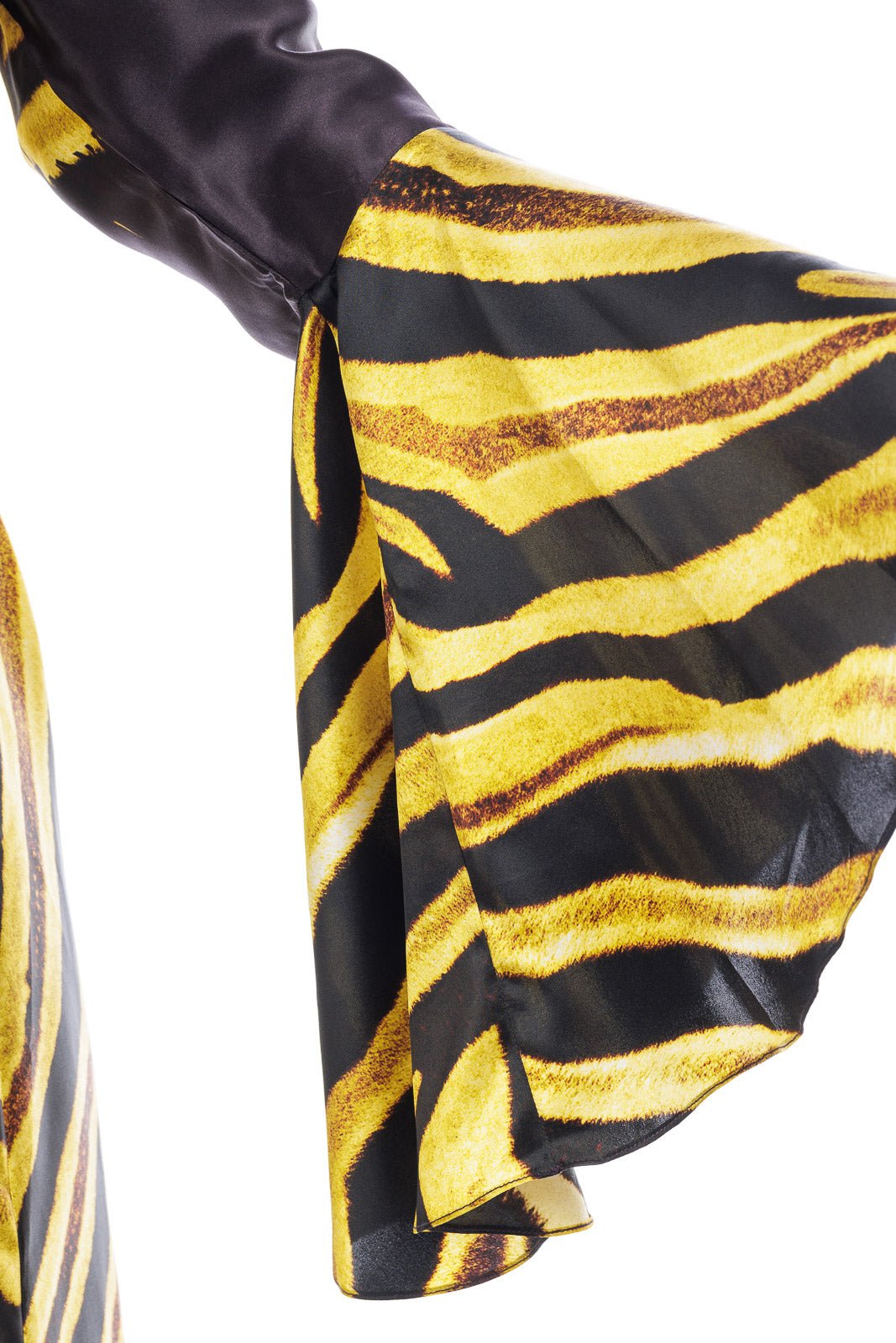 Animalier Silk Kaftan Coverup