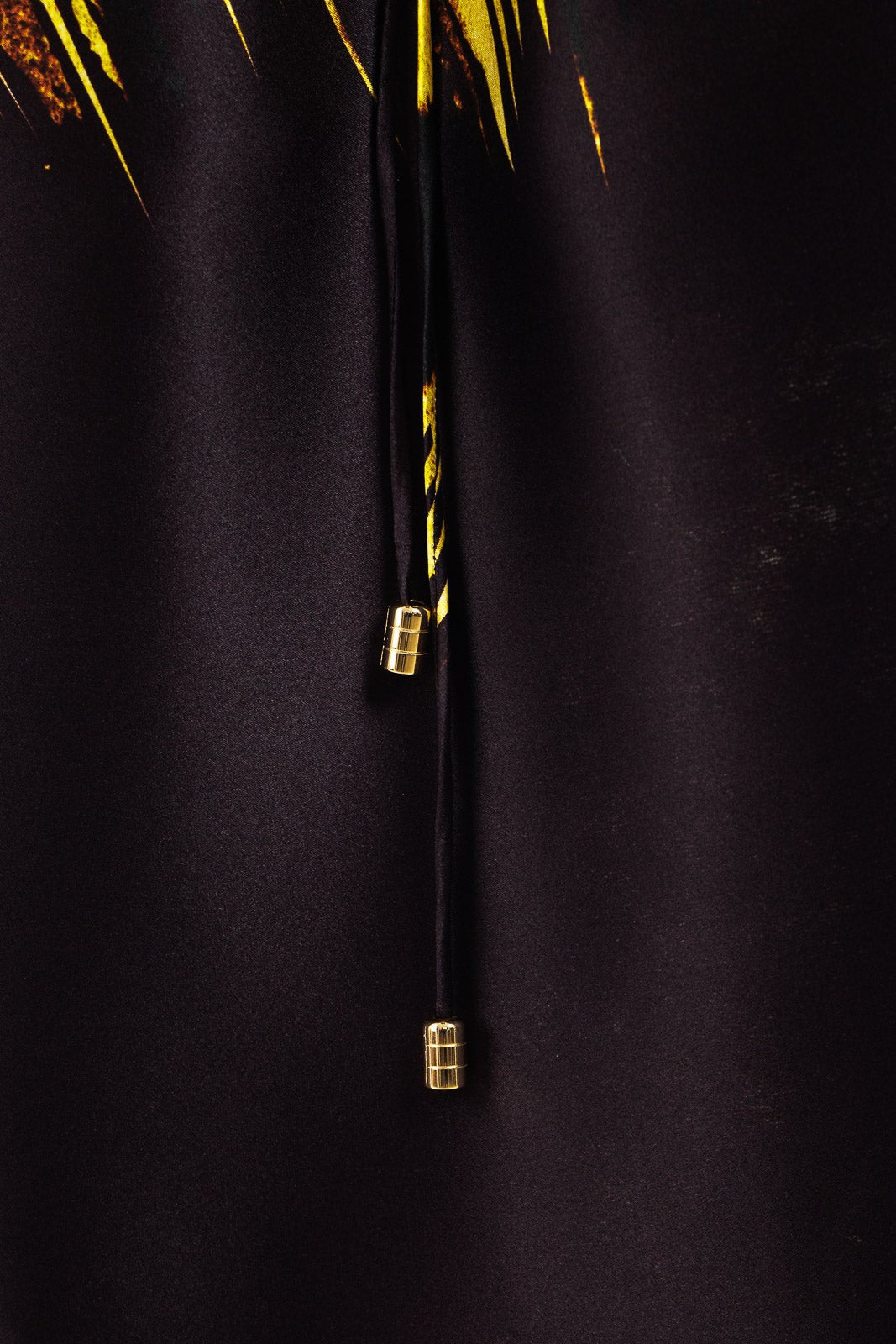 Kaftano in seta animalier