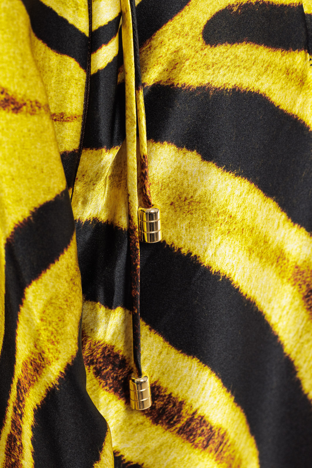 Animalier Pure Silk Dress
