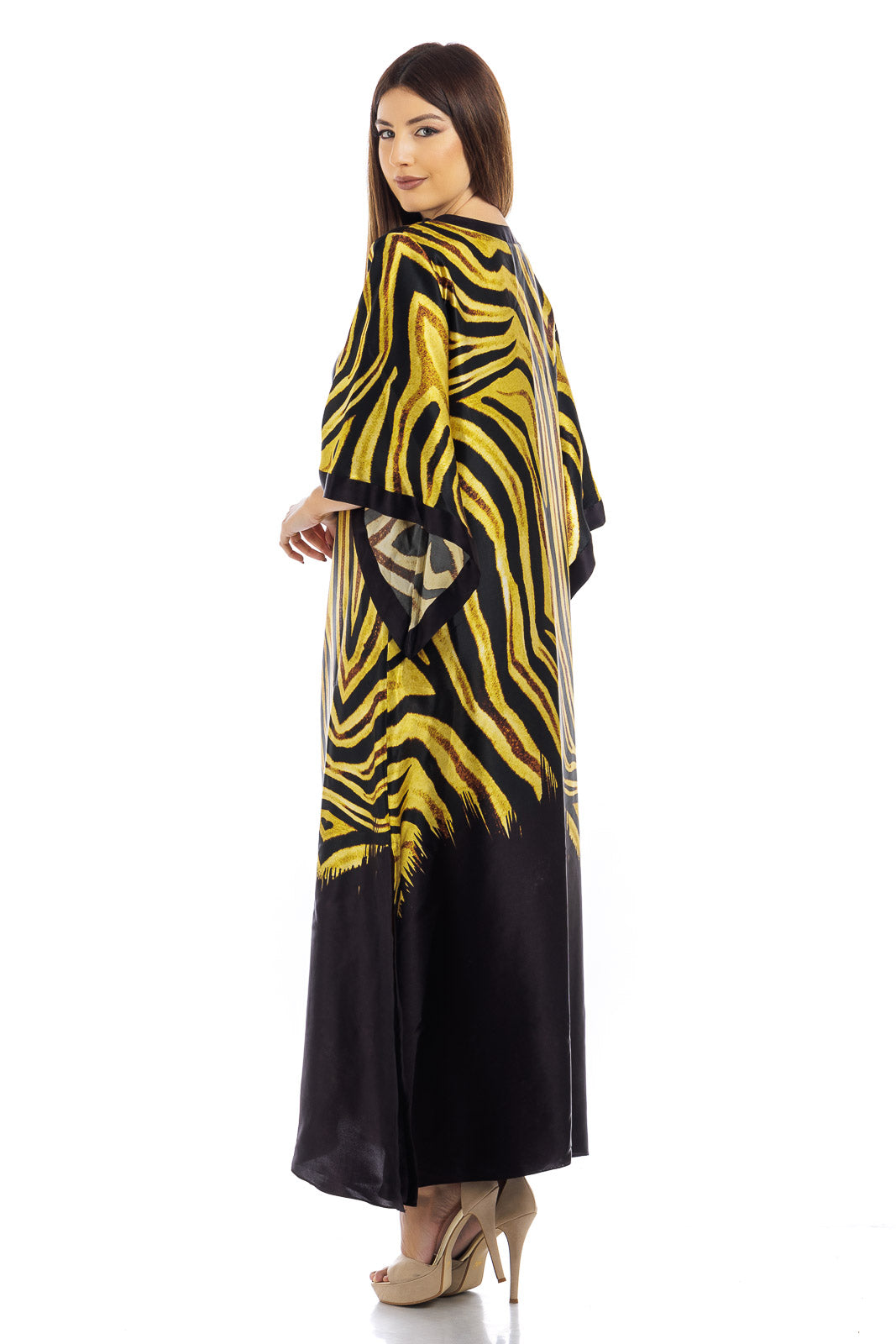 Animalier Silk Kaftan