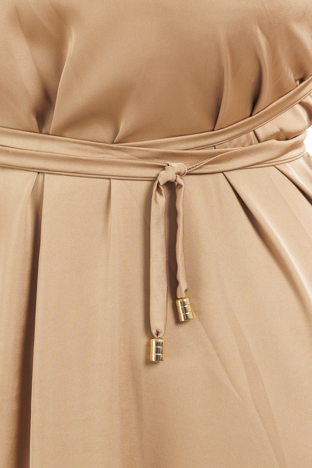 Plain Silk Dress