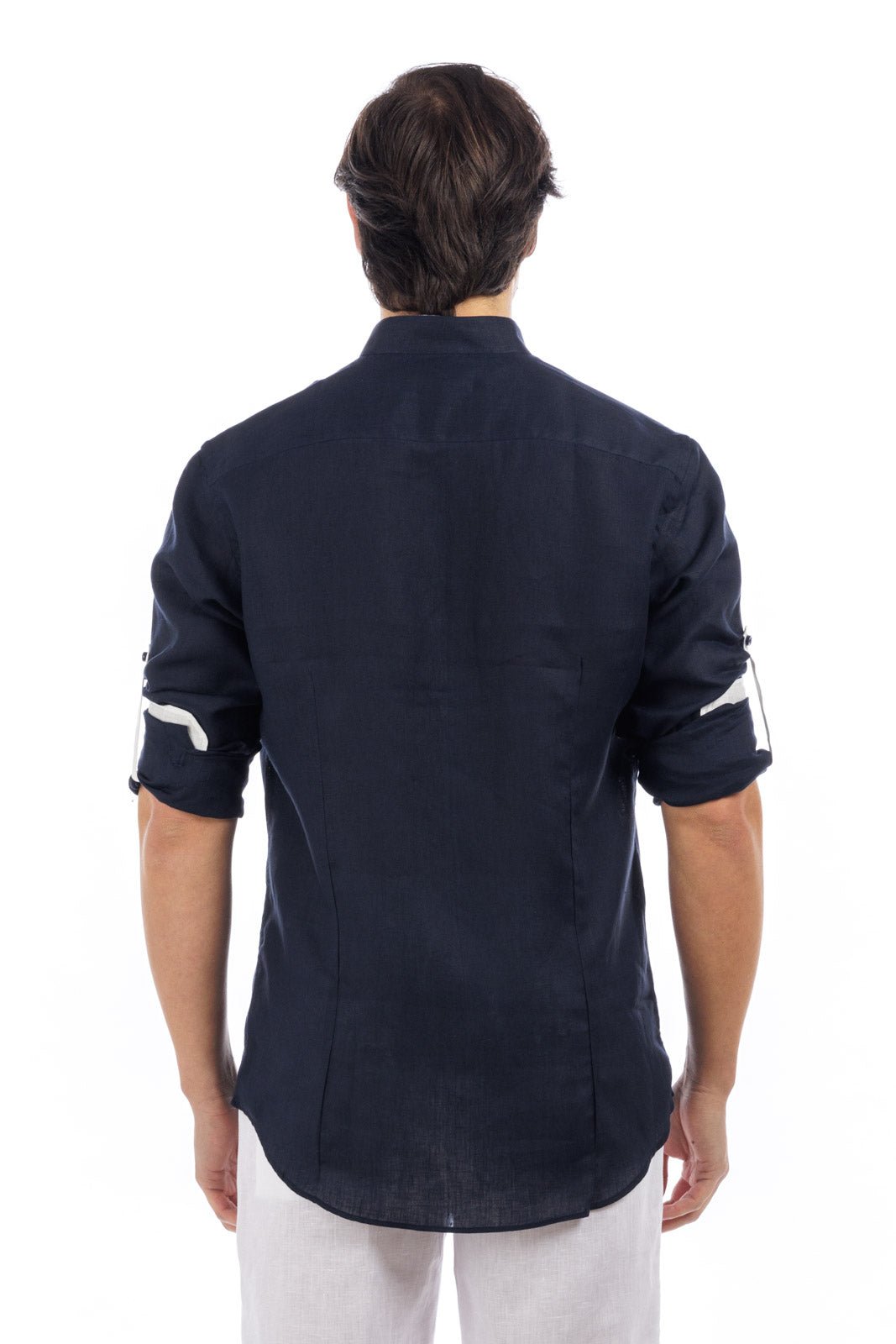 Contrast Linen Shirt