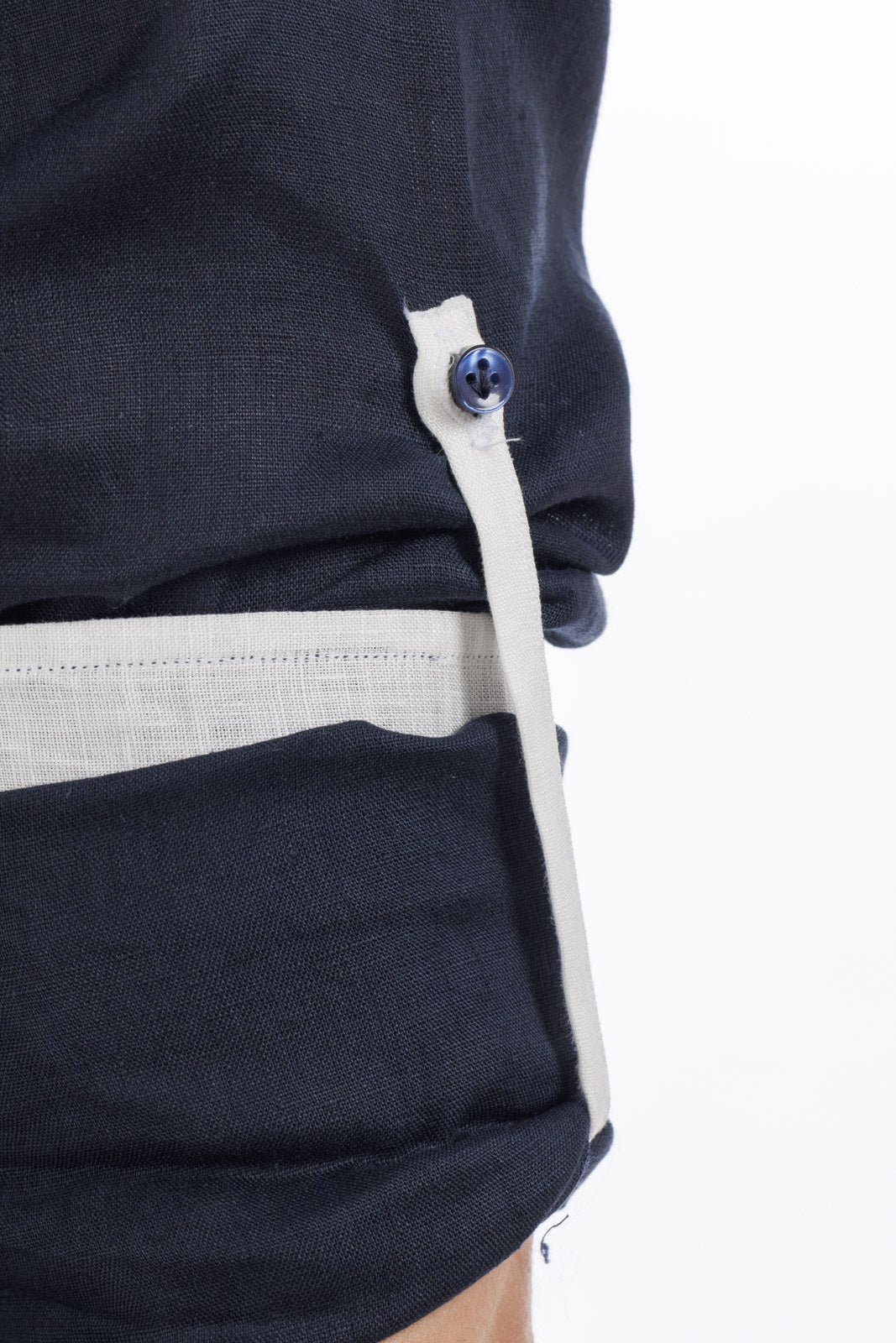 Contrast Linen Shirt