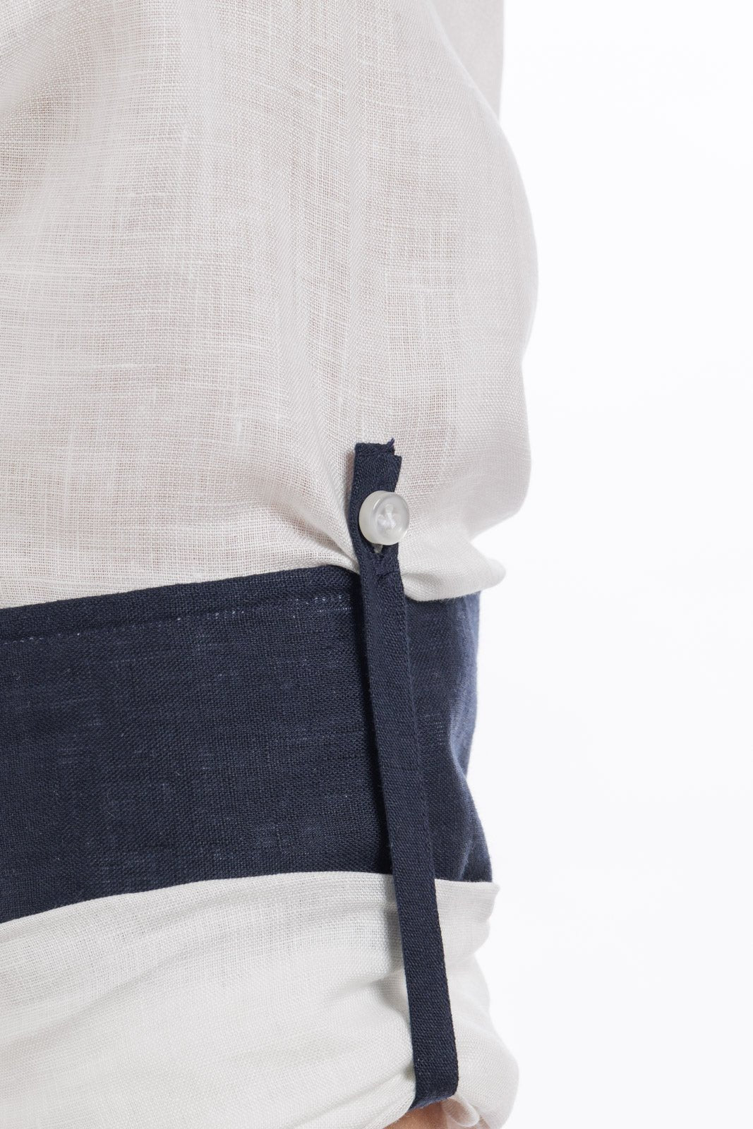 Contrast Linen Shirt