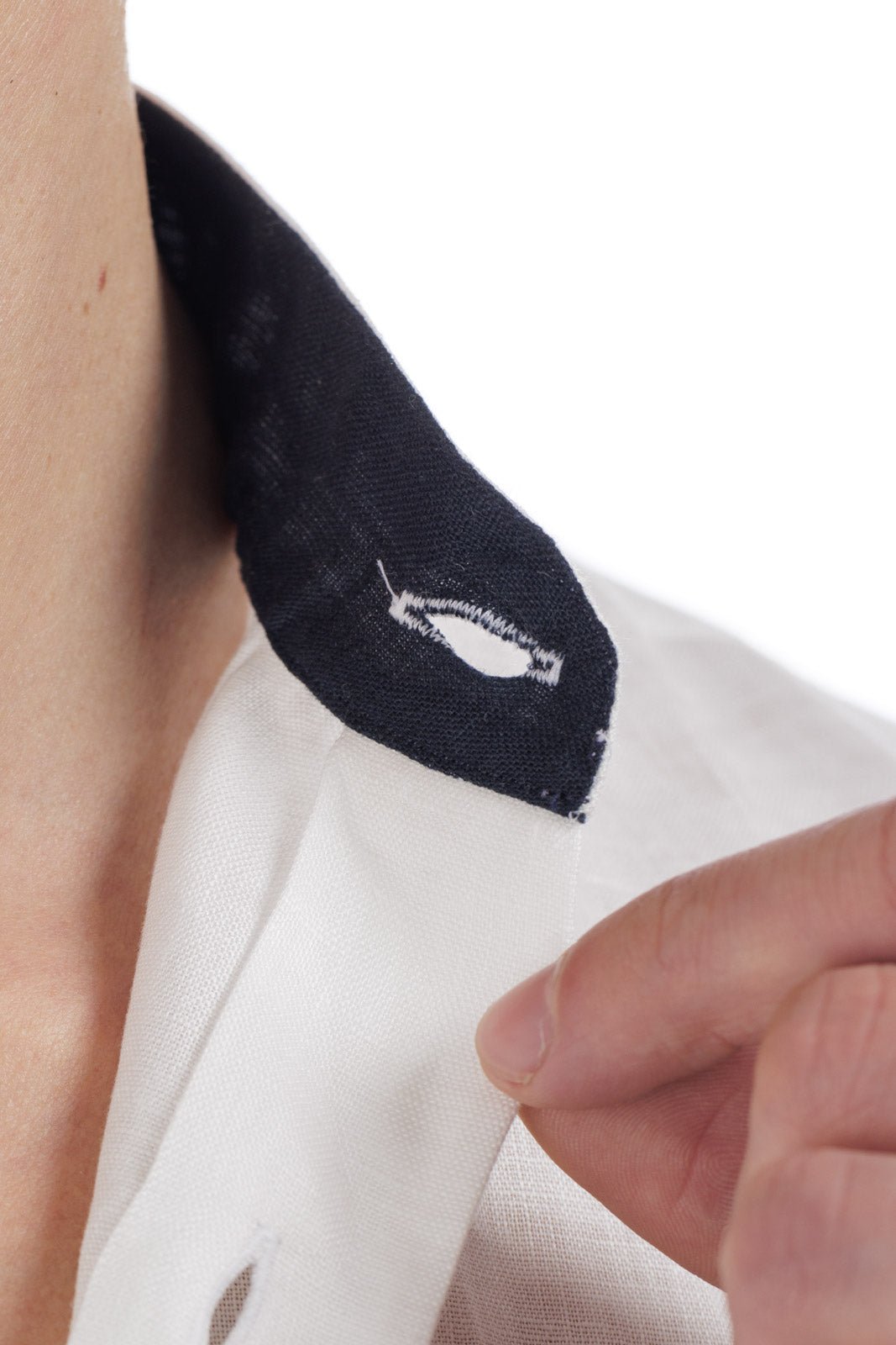 Contrast Linen Shirt