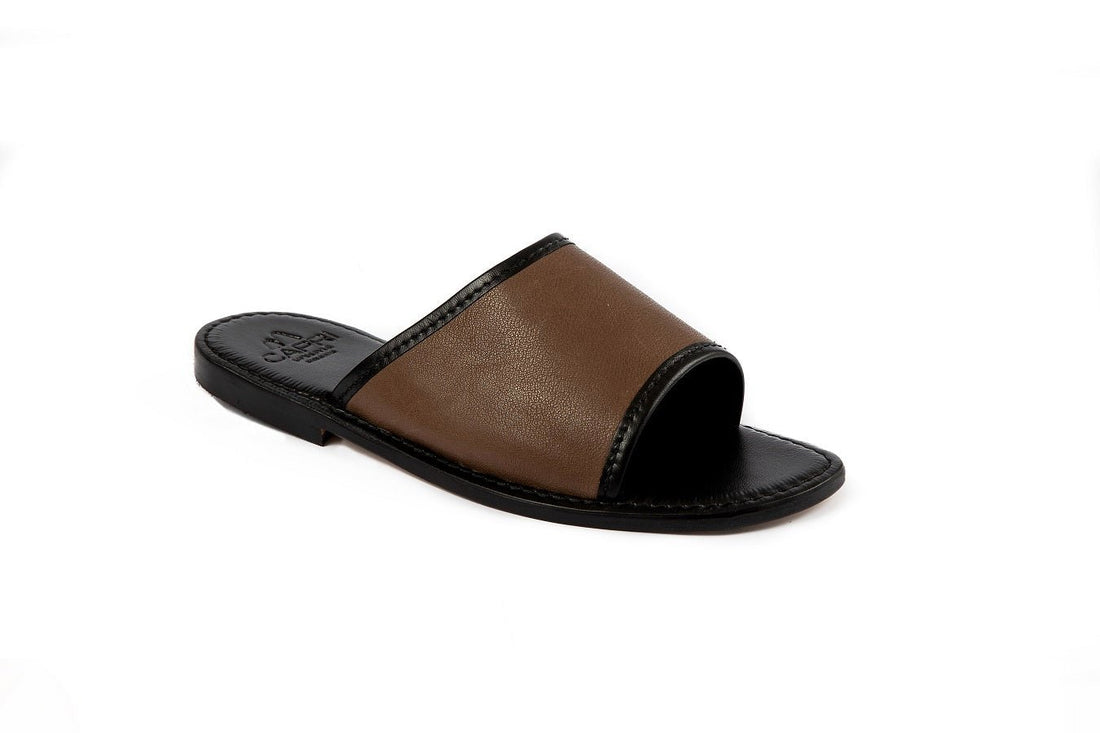 Leather Sandals by CAPRI LIFESTYLE