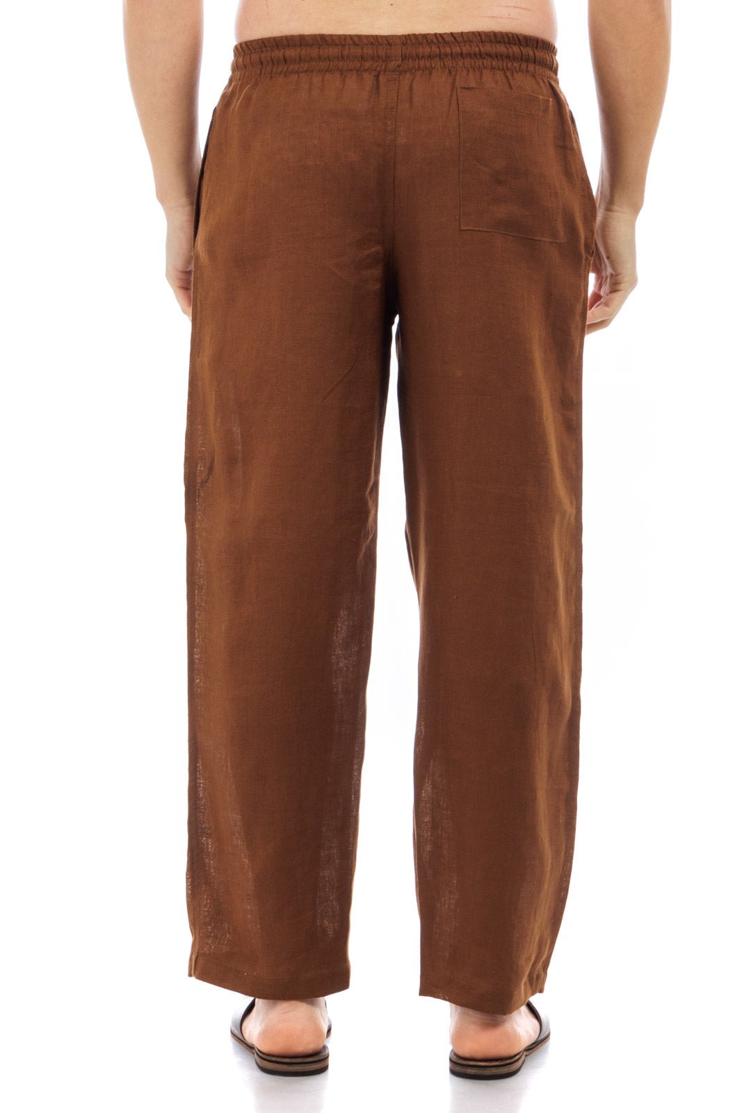 Linen Drawstring Pants