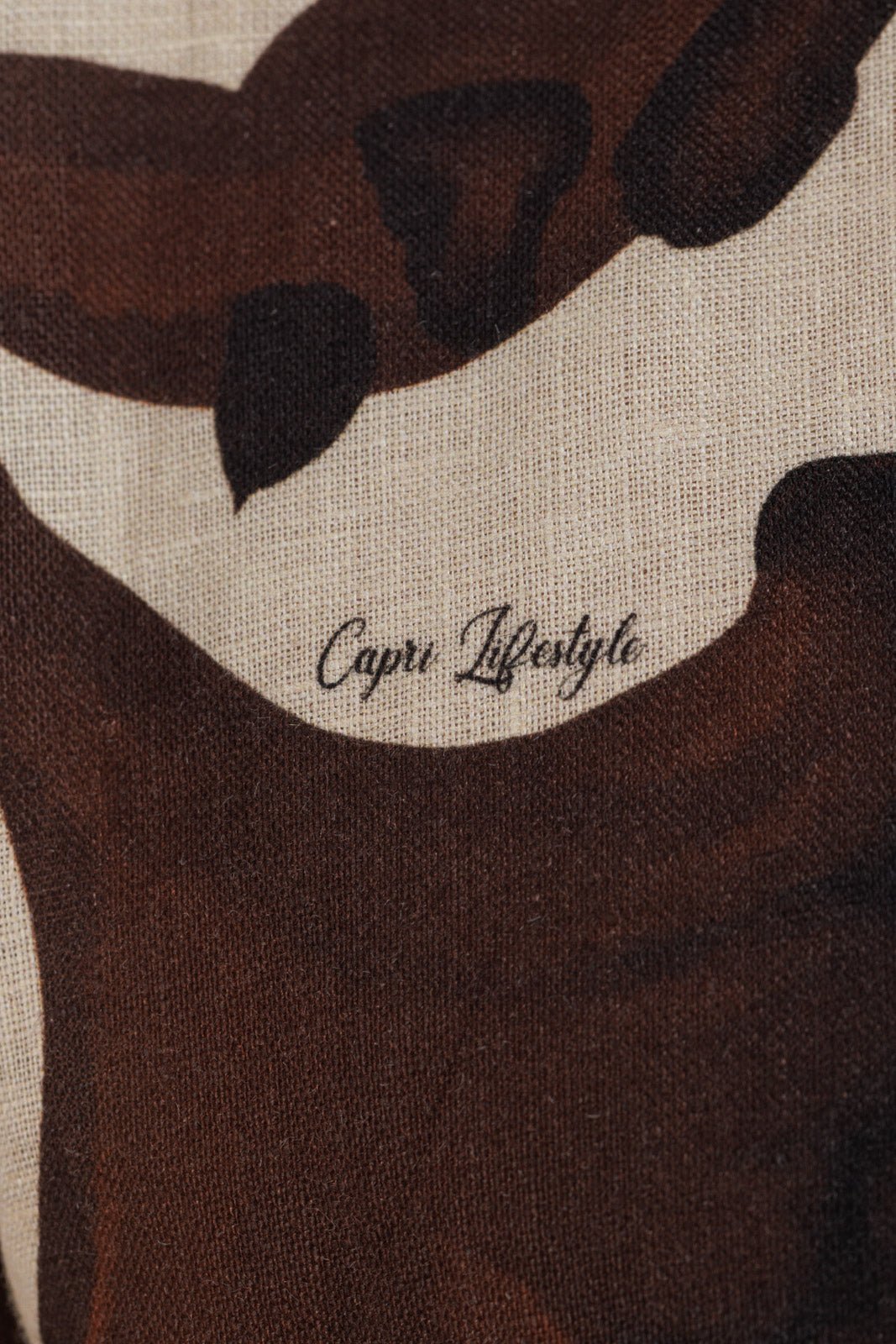 Pattern Full Button Linen Shirt