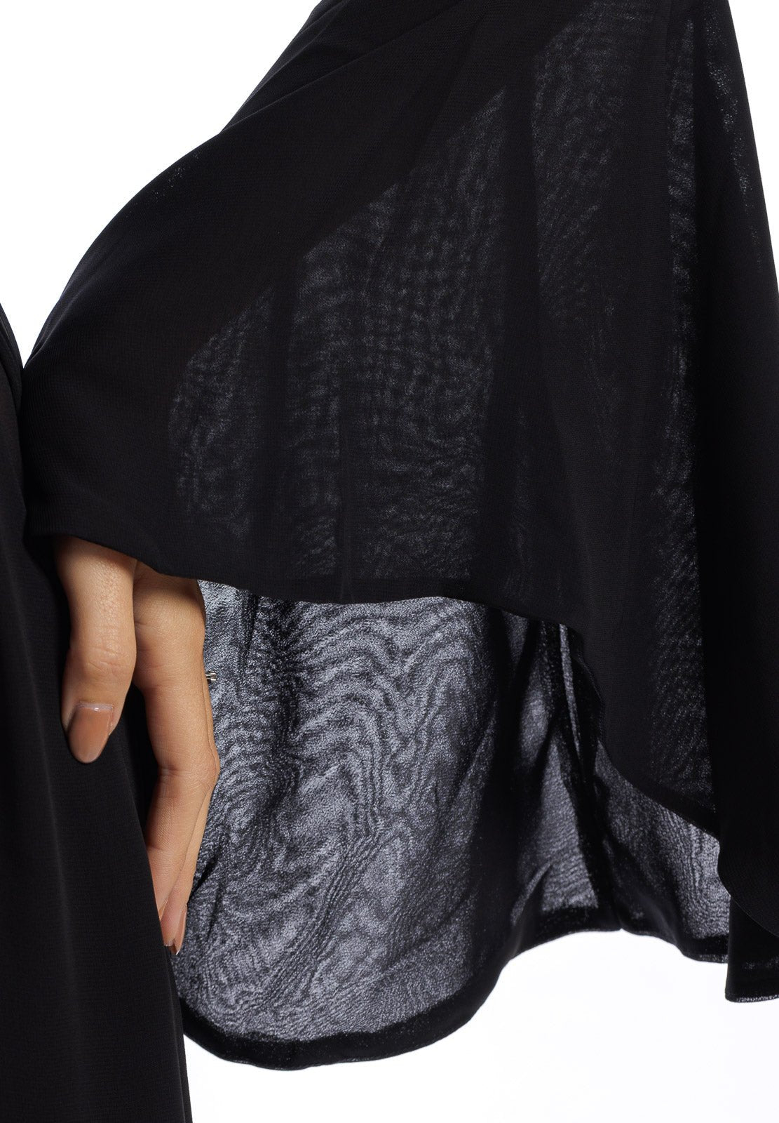 Copri abito in chiffon semplice