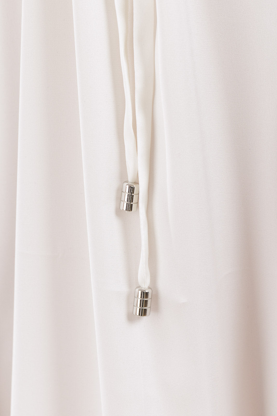 Abito in seta tinta unita